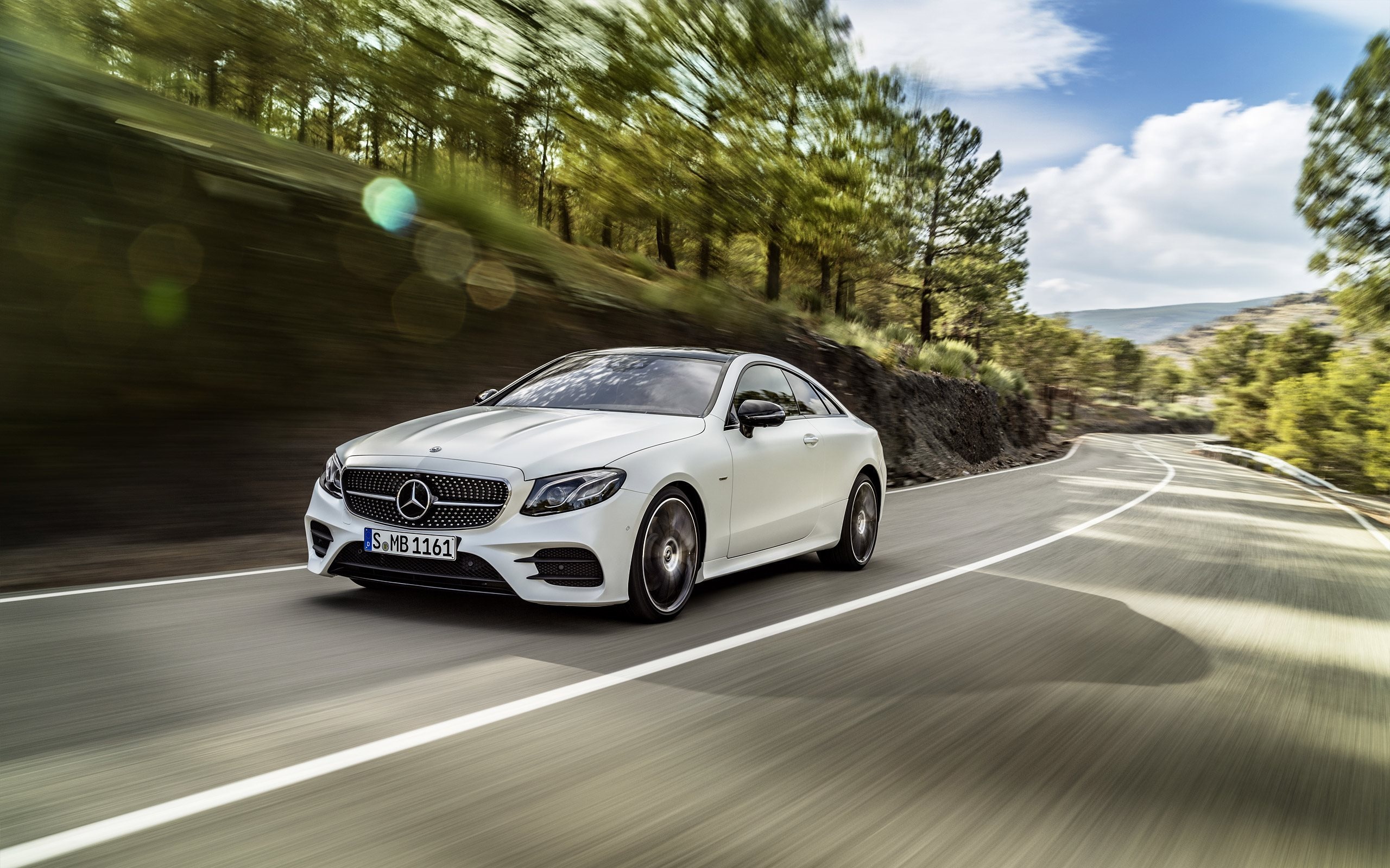 Mercedes-Benz E-Class, Elegance and class, Coupe excellence, Speed and finesse, 2560x1600 HD Desktop