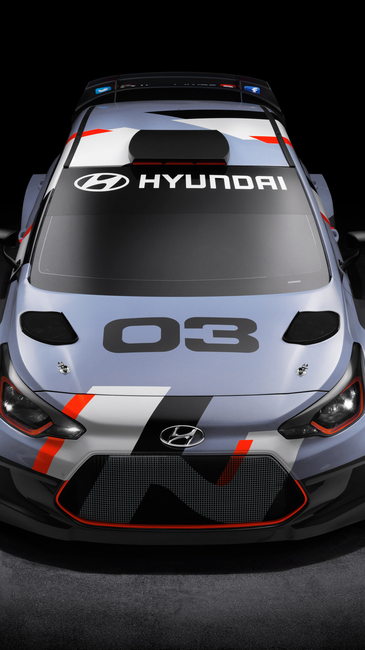 Hyundai: Vehicles, i20 N WRC Rally1, South Korean cars. 1440x2560 HD Wallpaper.