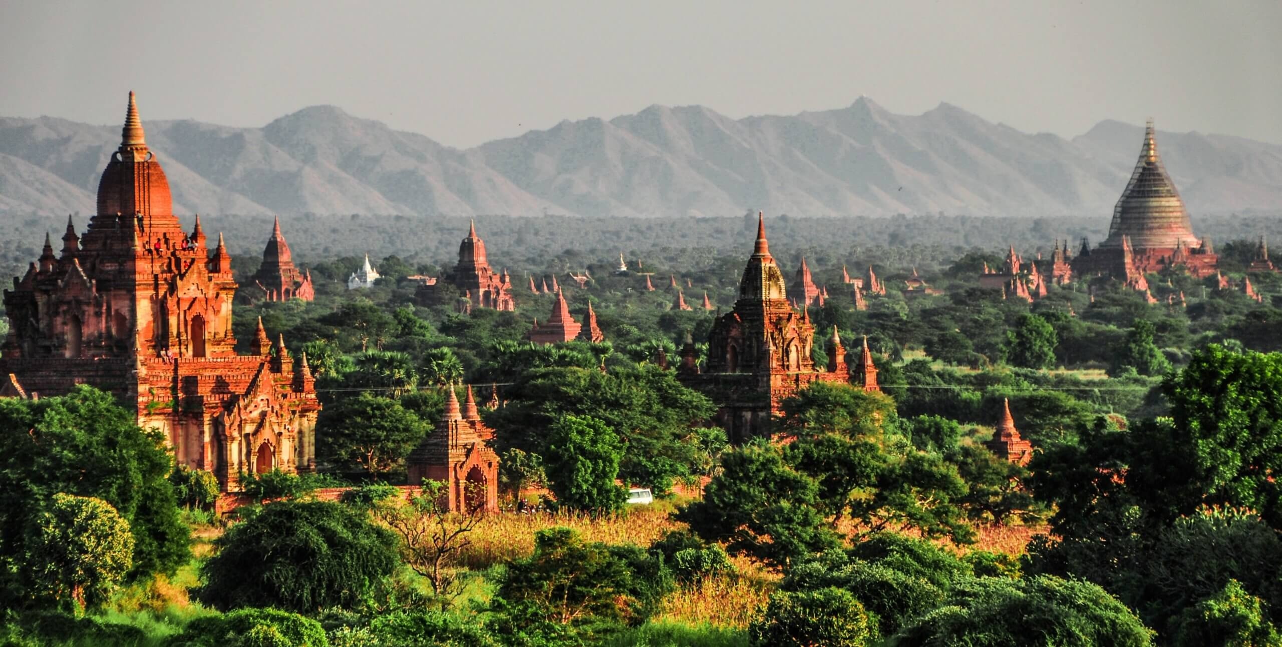 Bagan itinerary, Temples exploration, Mythical journey, 2560x1300 HD Desktop