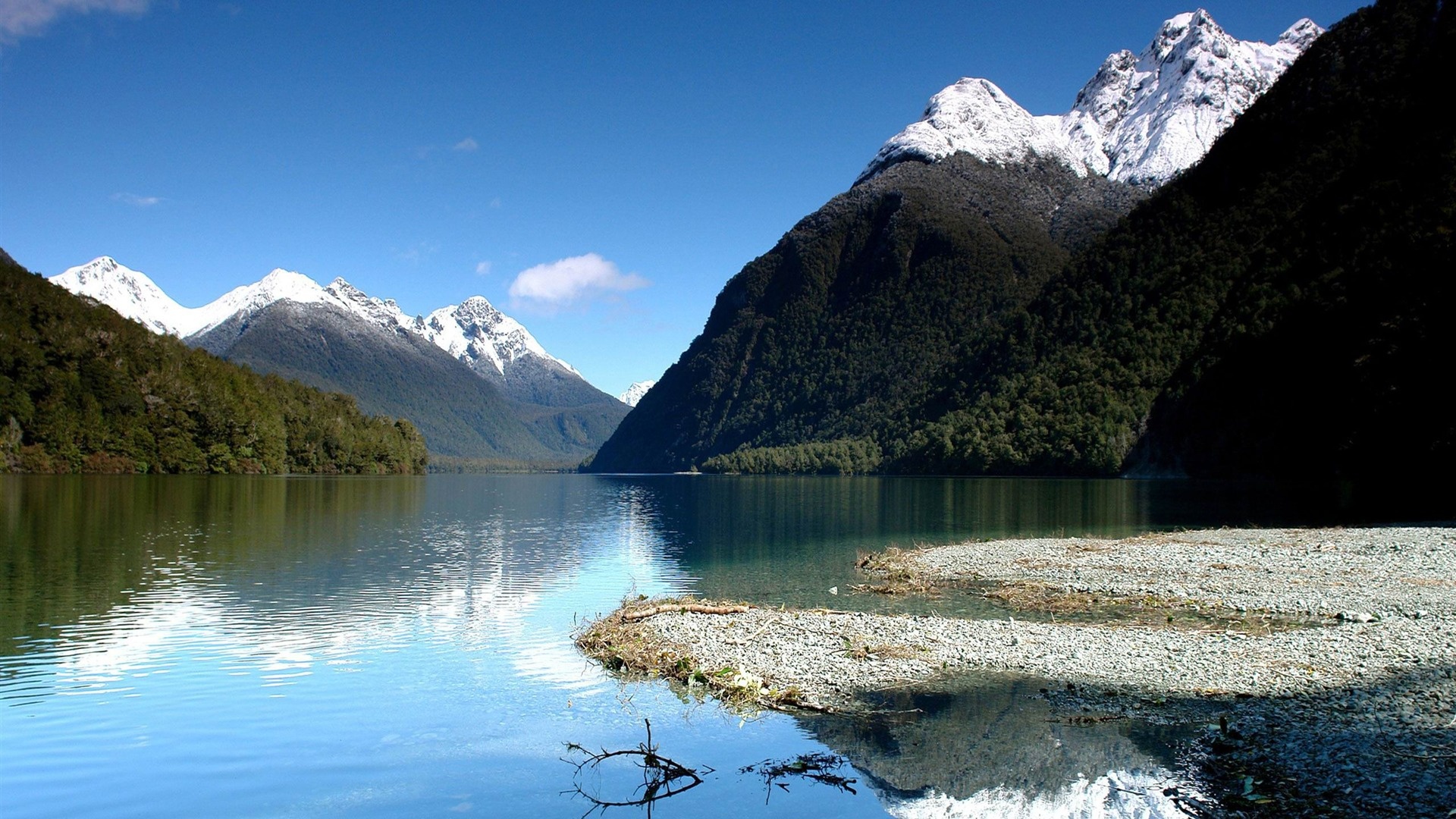 Fiordland National Park, Majestic landscapes, Natural wonders, New Zealand, 1920x1080 Full HD Desktop