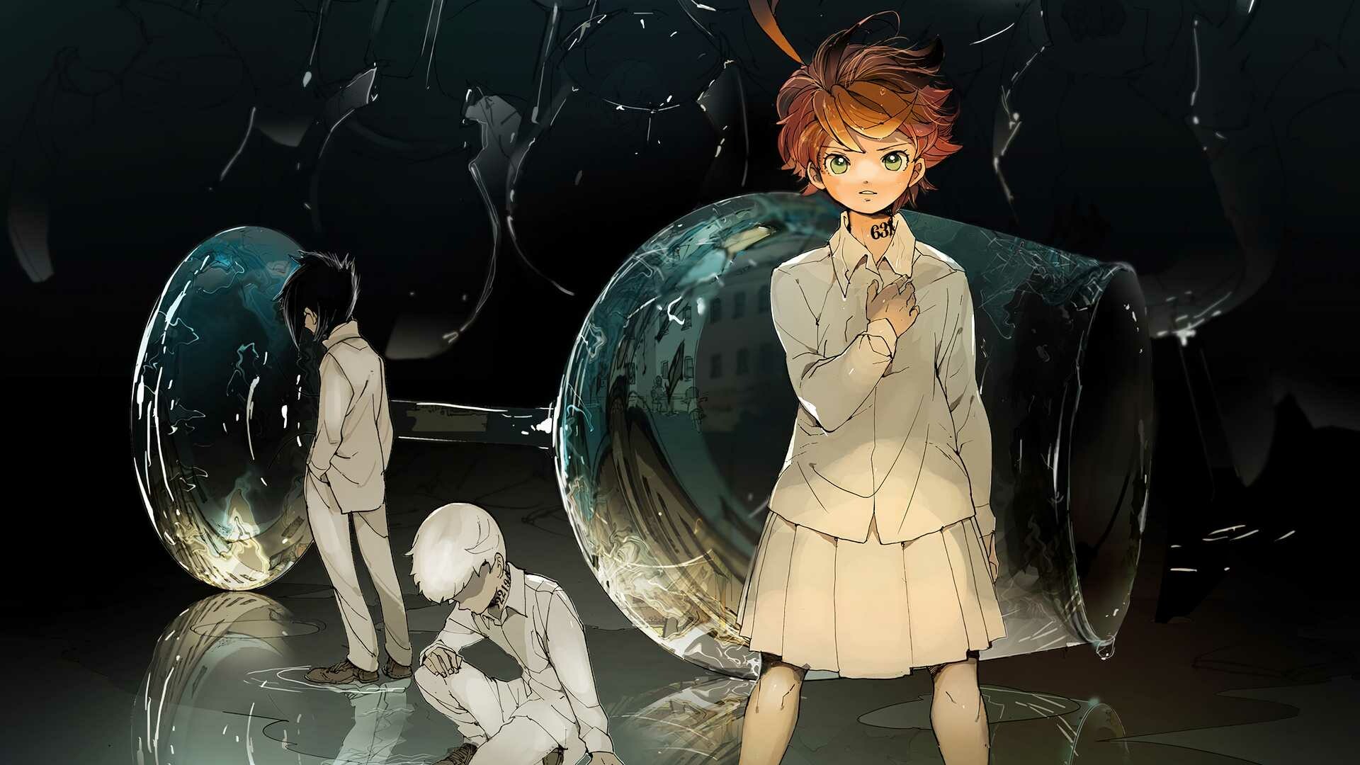The Promised Neverland: Toonami aired the whole series on October 29, 2022, as part of its Halloween marathon. 1920x1080 Full HD Wallpaper.