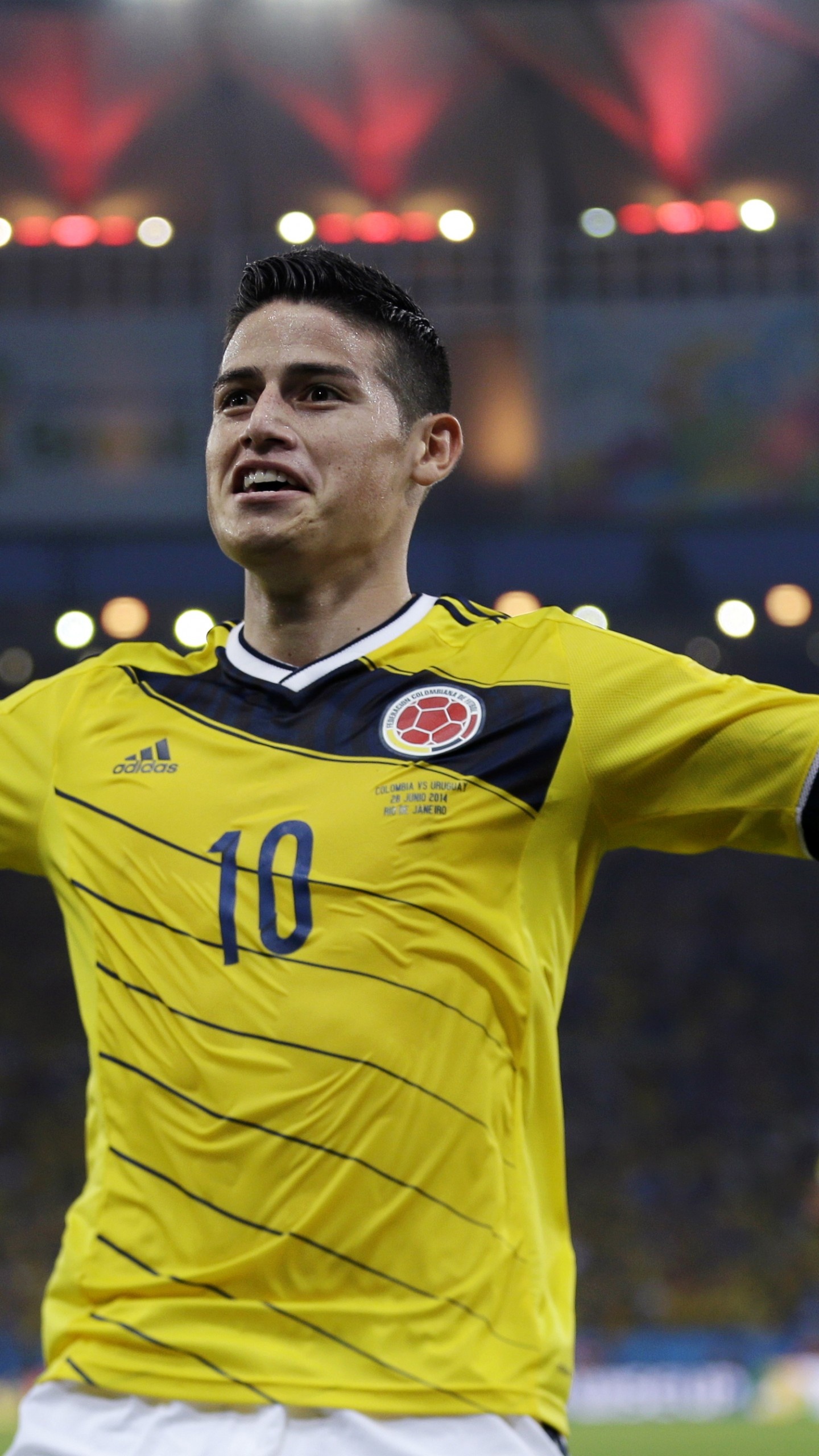 James Rodriguez, Football, Best players, Fifa World Cup, 1440x2560 HD Phone