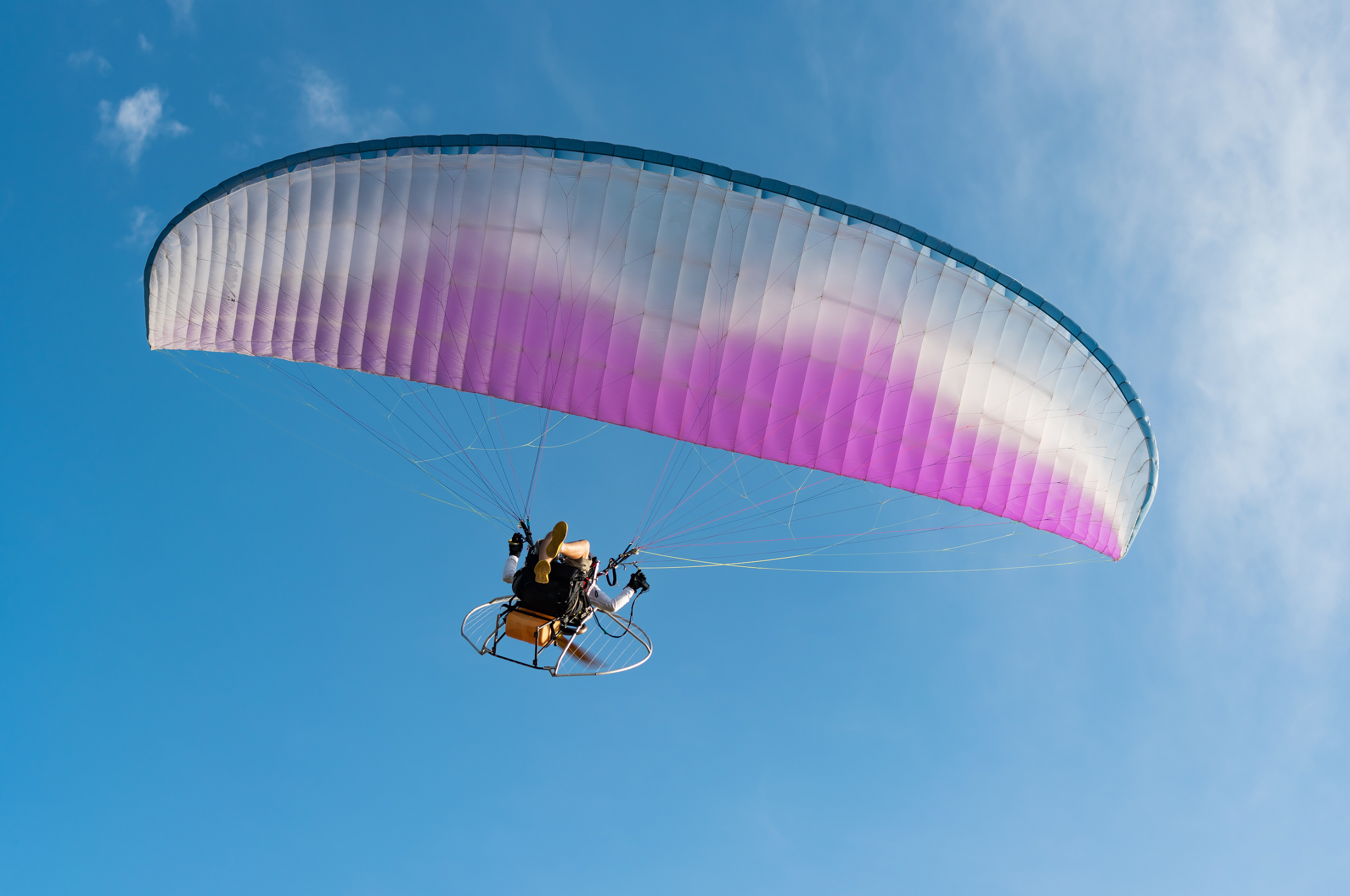 Paramotoring: Paraglider pilot, British Hang Gliding and Paragliding Association. 2560x1700 HD Wallpaper.