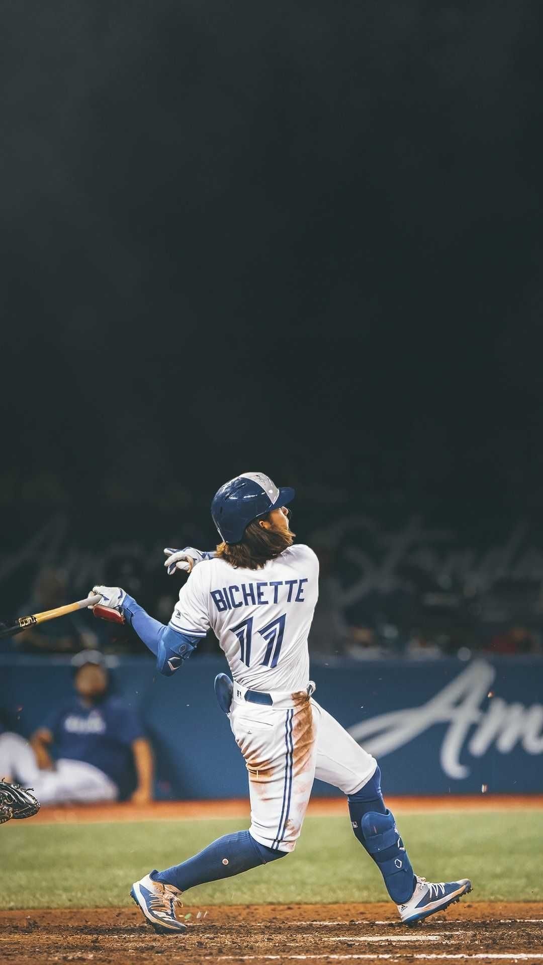 Softball: Bo Joseph Bichette, Toronto Blue Jays, Major League Baseball. 1080x1920 Full HD Wallpaper.