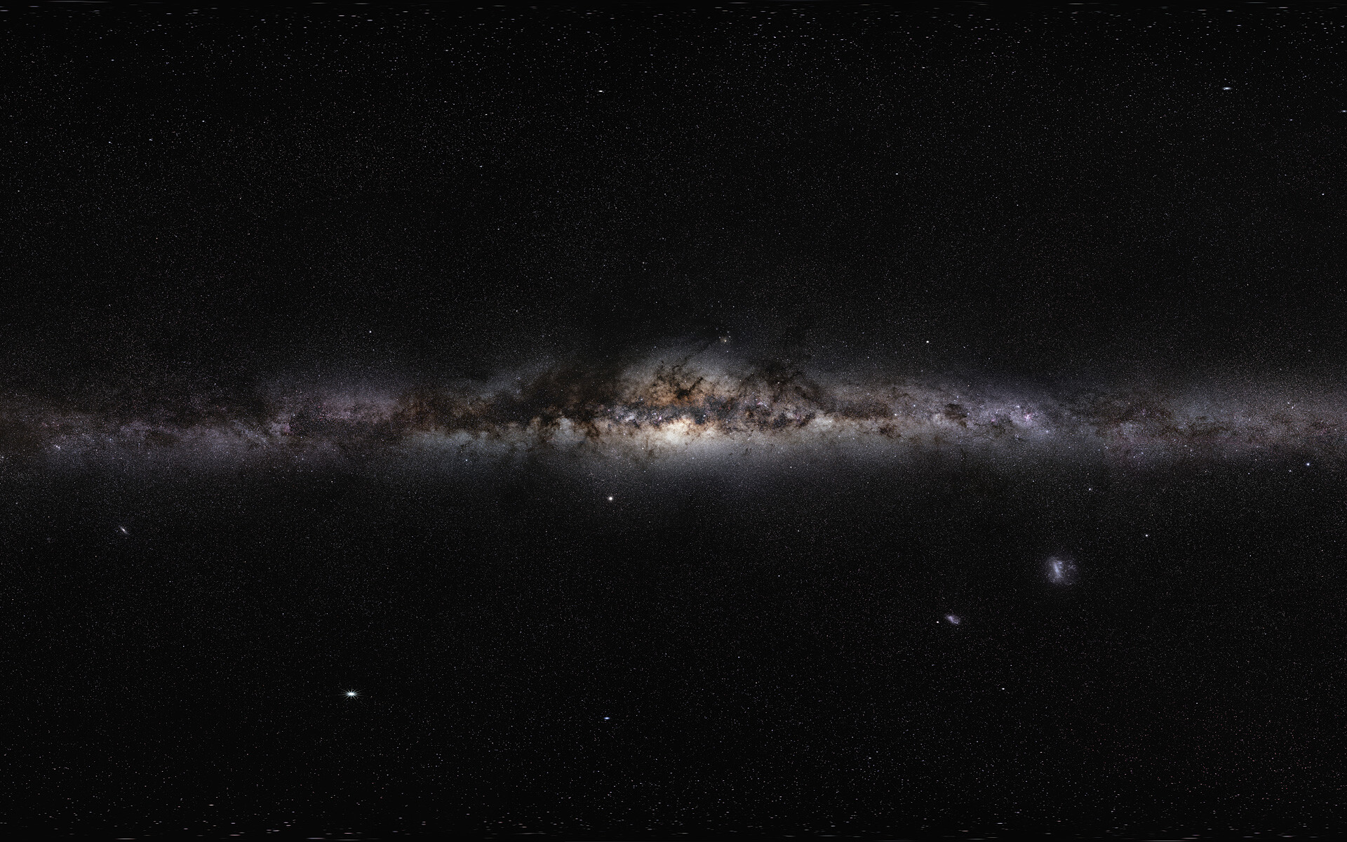 Milky Way: The oldest star in the galaxy is over 13 million years old. 1920x1200 HD Background.