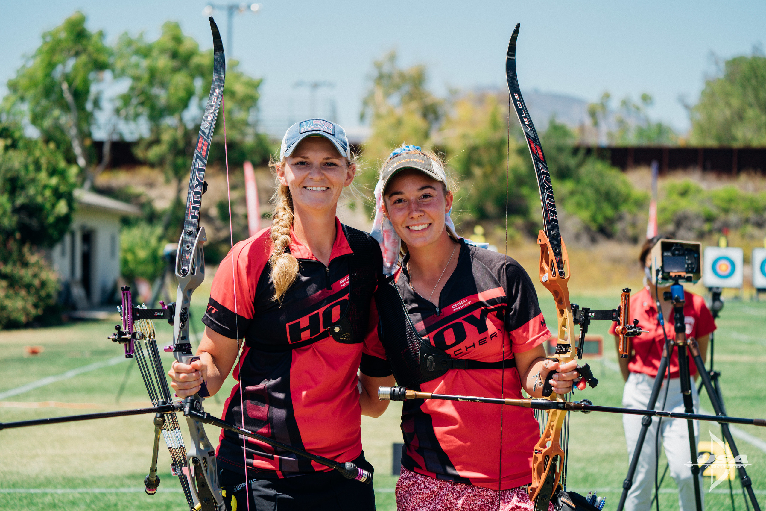Archery: Christina Lyons, Melody Richards, 2022 United States Archery Team. 2560x1710 HD Wallpaper.