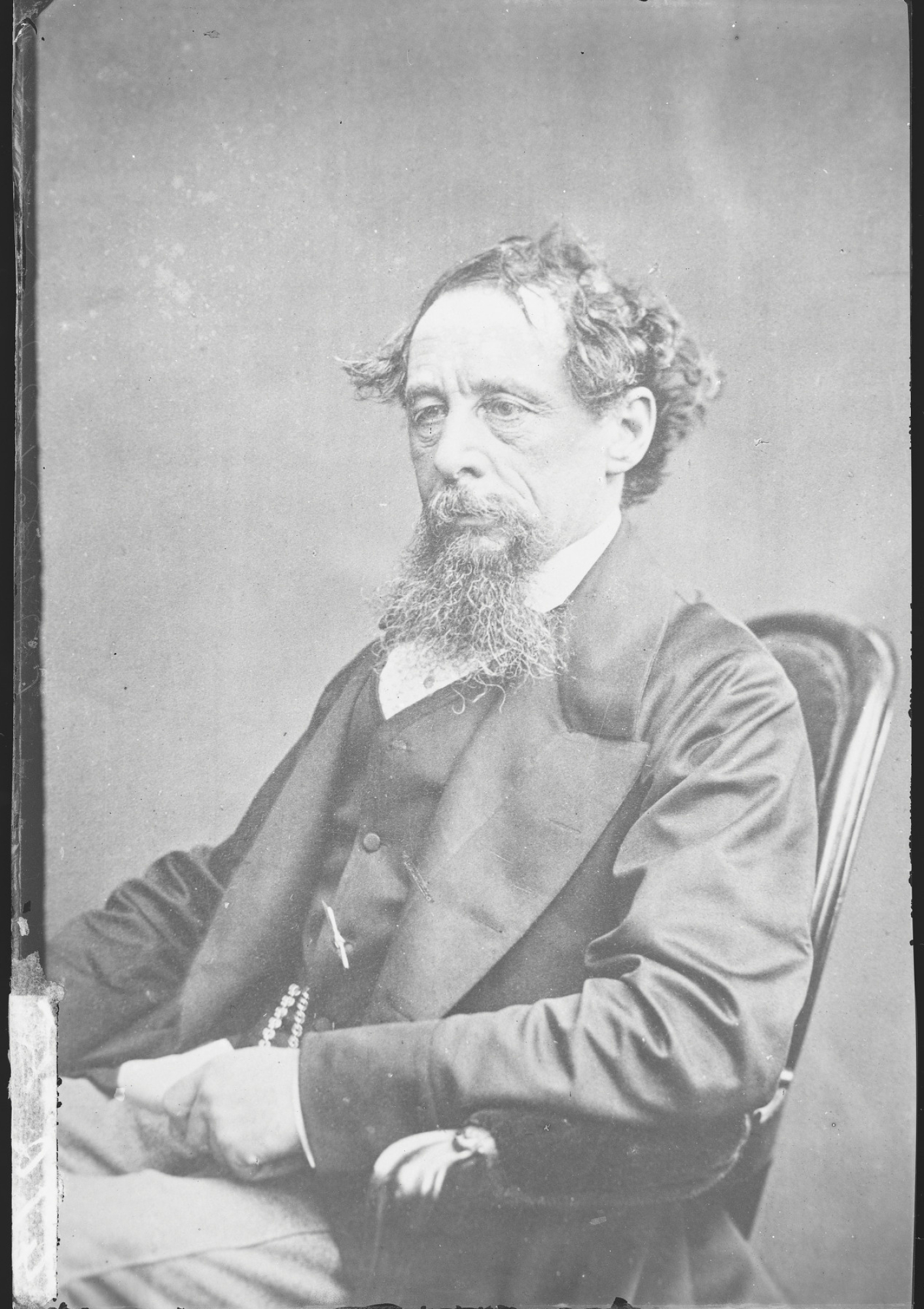 Charles Dickens, Portrait, Imagery, Poster, 1420x2000 HD Phone