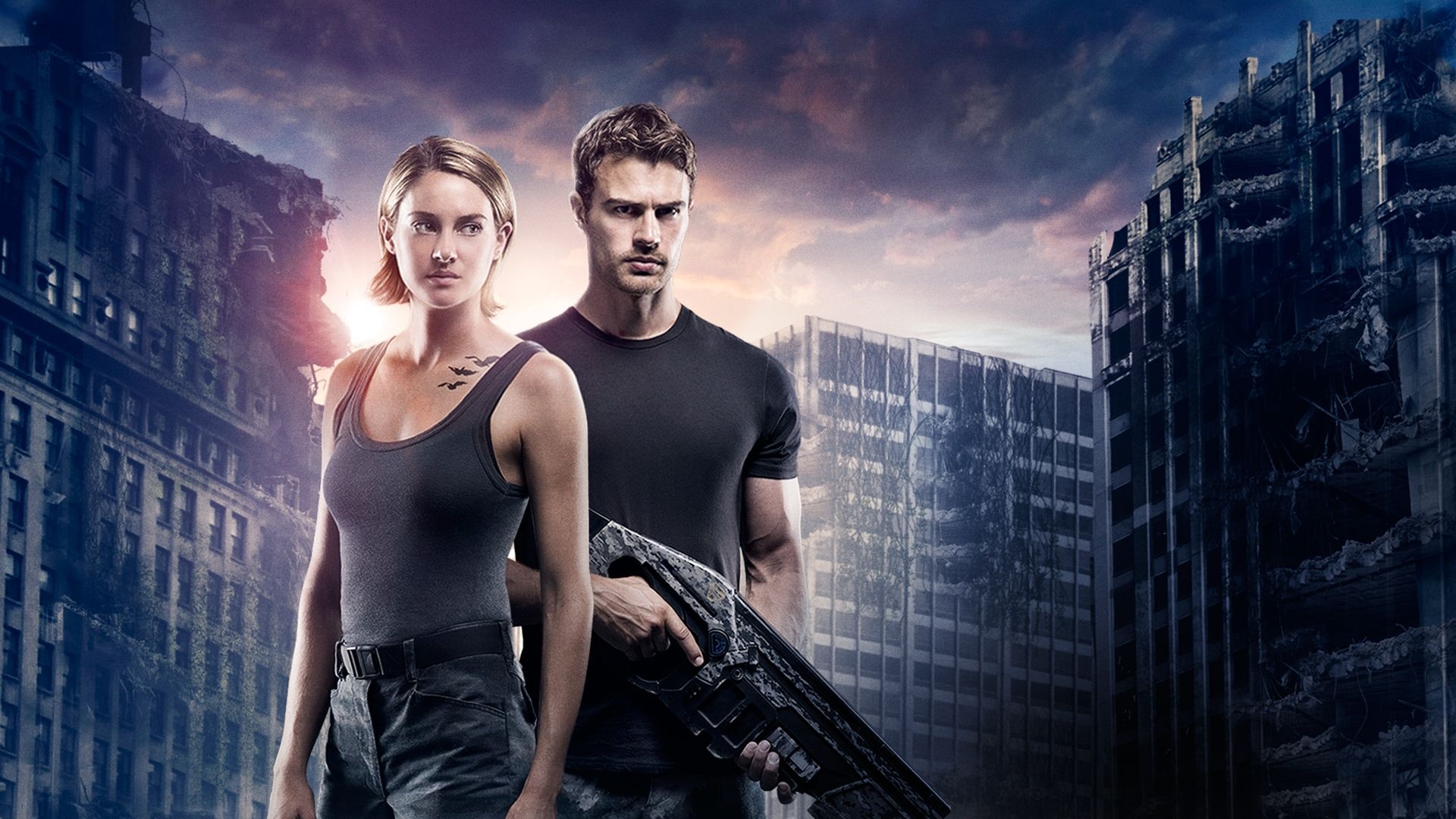Four and Tris, Divergent movie, Top free wallpapers, Divergent backgrounds, 1920x1080 Full HD Desktop