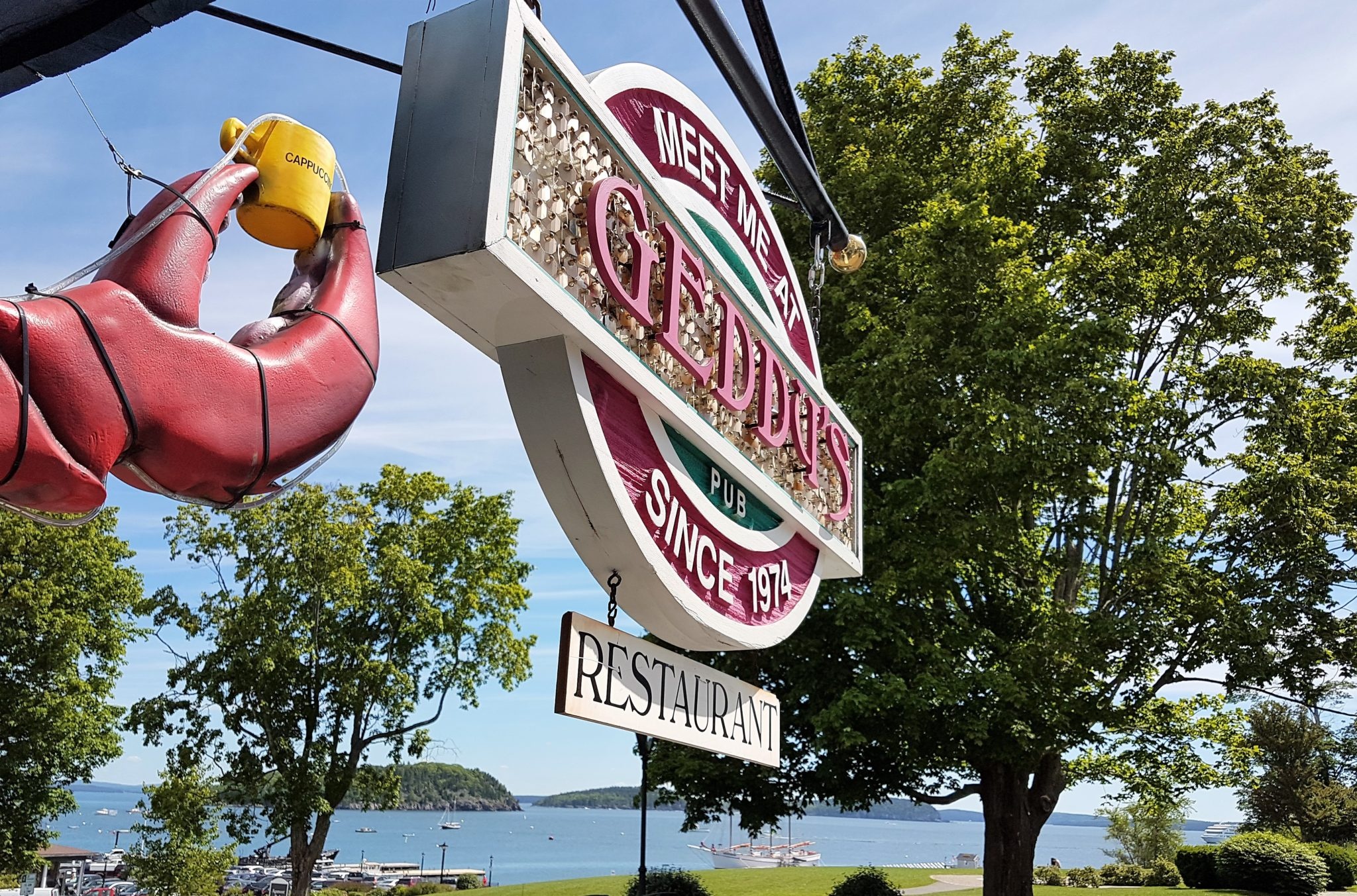 Seafood restaurant, Bar Harbor dining, Maine cuisine, Fresh catch, 2050x1360 HD Desktop