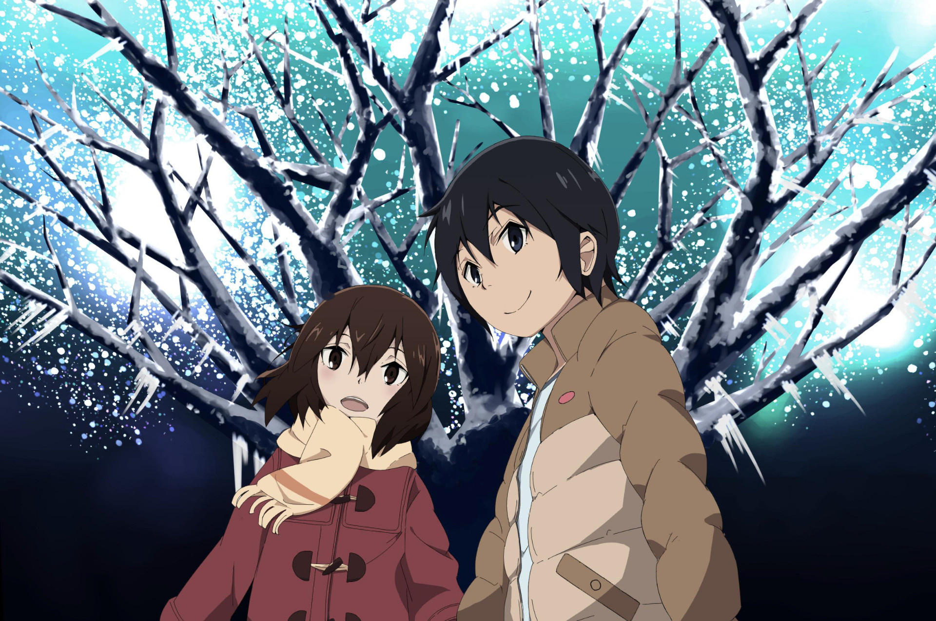 Erased anime, Erased anime review, Must watch, The Teal Mango, 1920x1280 HD Desktop