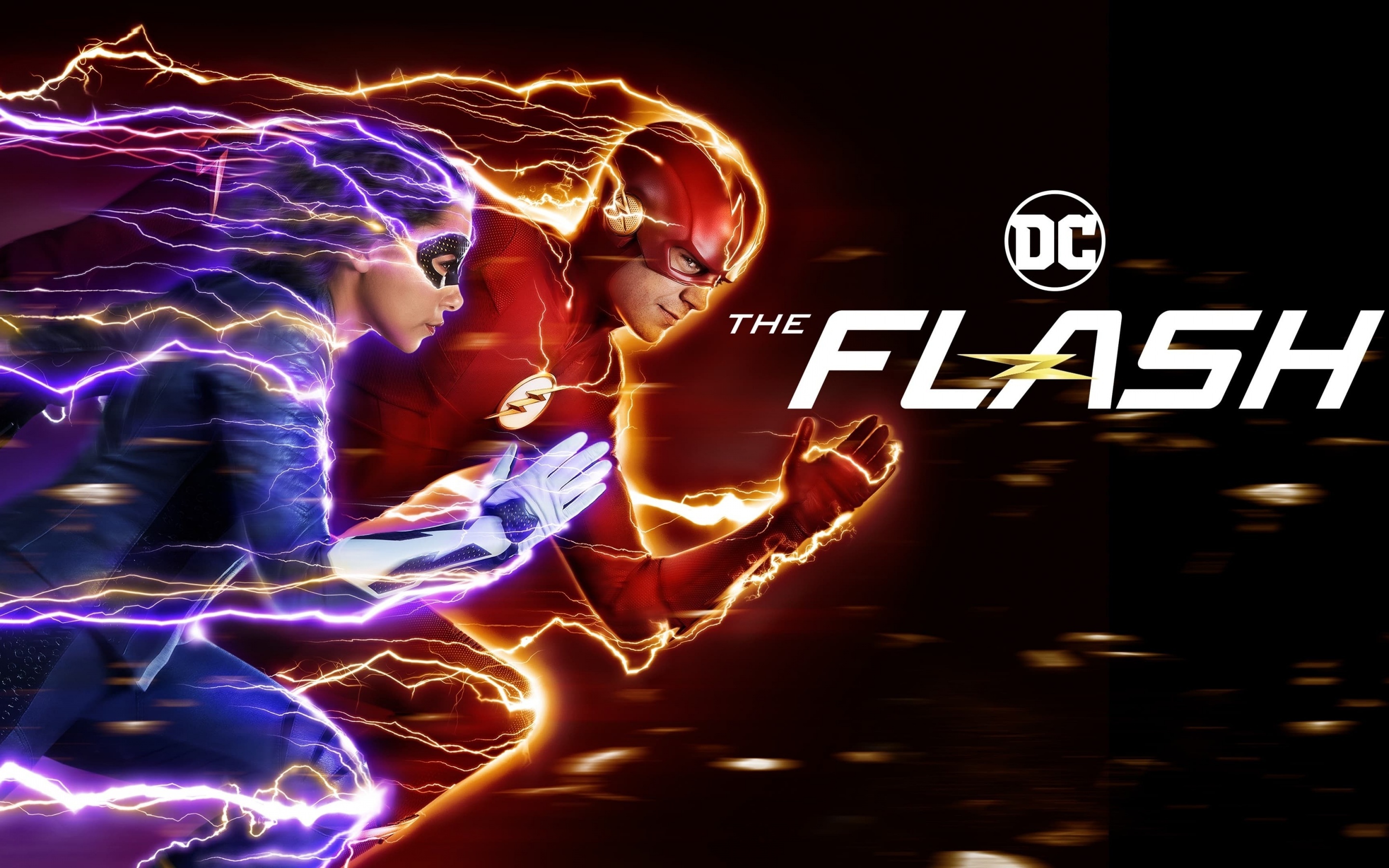 The Flash TV Series, Flash wallpaper, Barry Allen and Nora West Allen, TV superheroes, 2880x1800 HD Desktop
