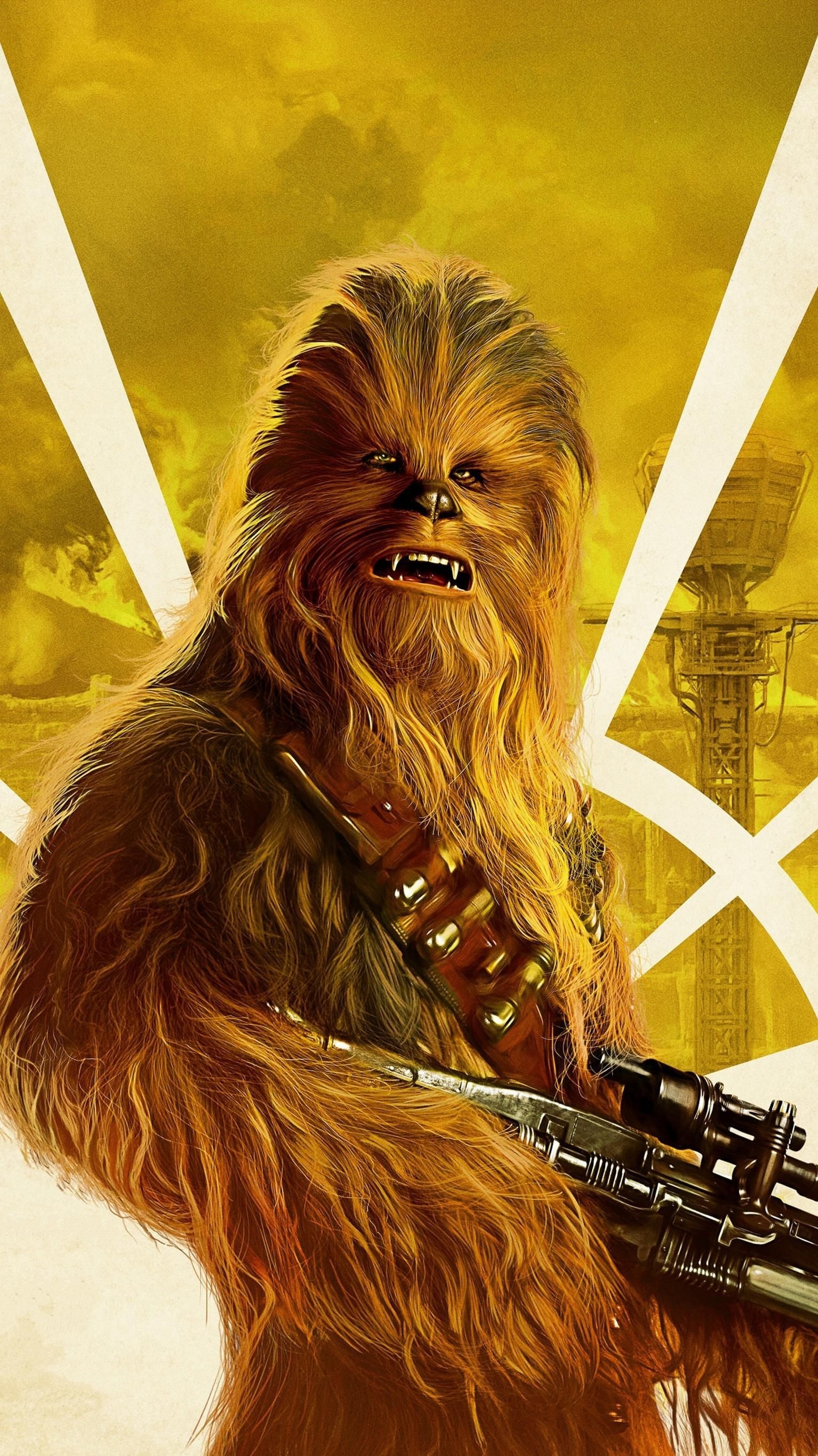 Chewie, Chewbacca Star Wars, Top Free, Backgrounds, 1540x2740 HD Handy