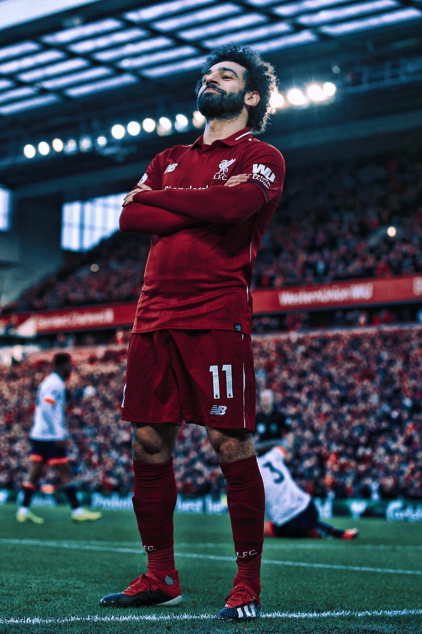 Mohamed Salah: European and World Club champion, Liverpool F.C.. 1370x2050 HD Wallpaper.