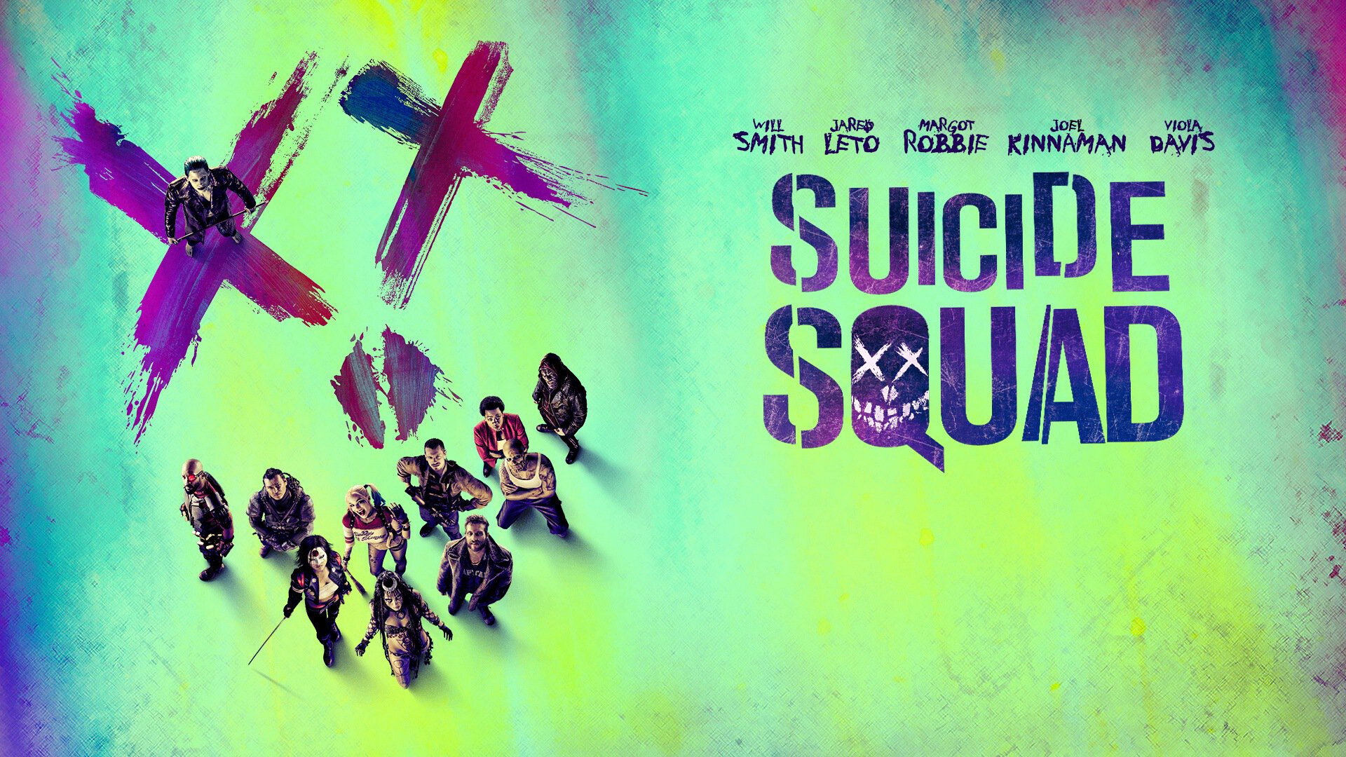 Suicide Squad: The team will be used to combat metahuman threats, under Waller's control via nanite bombs implanted in each criminal's neck, which can be remotely detonated if they try to rebel or escape, DCEU. 1920x1080 Full HD Background.