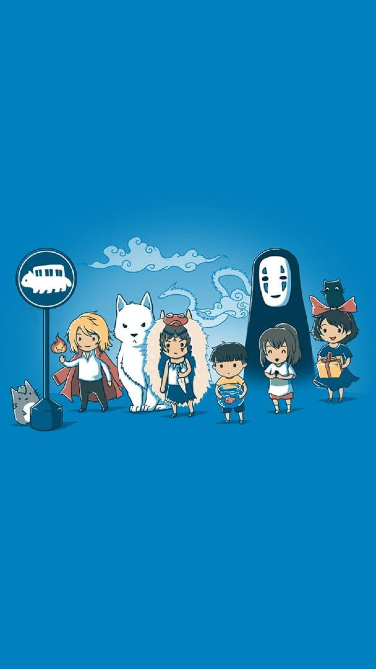 Studio Ghibli: The company has produced a total of 23 feature films. 1440x2560 HD Wallpaper.