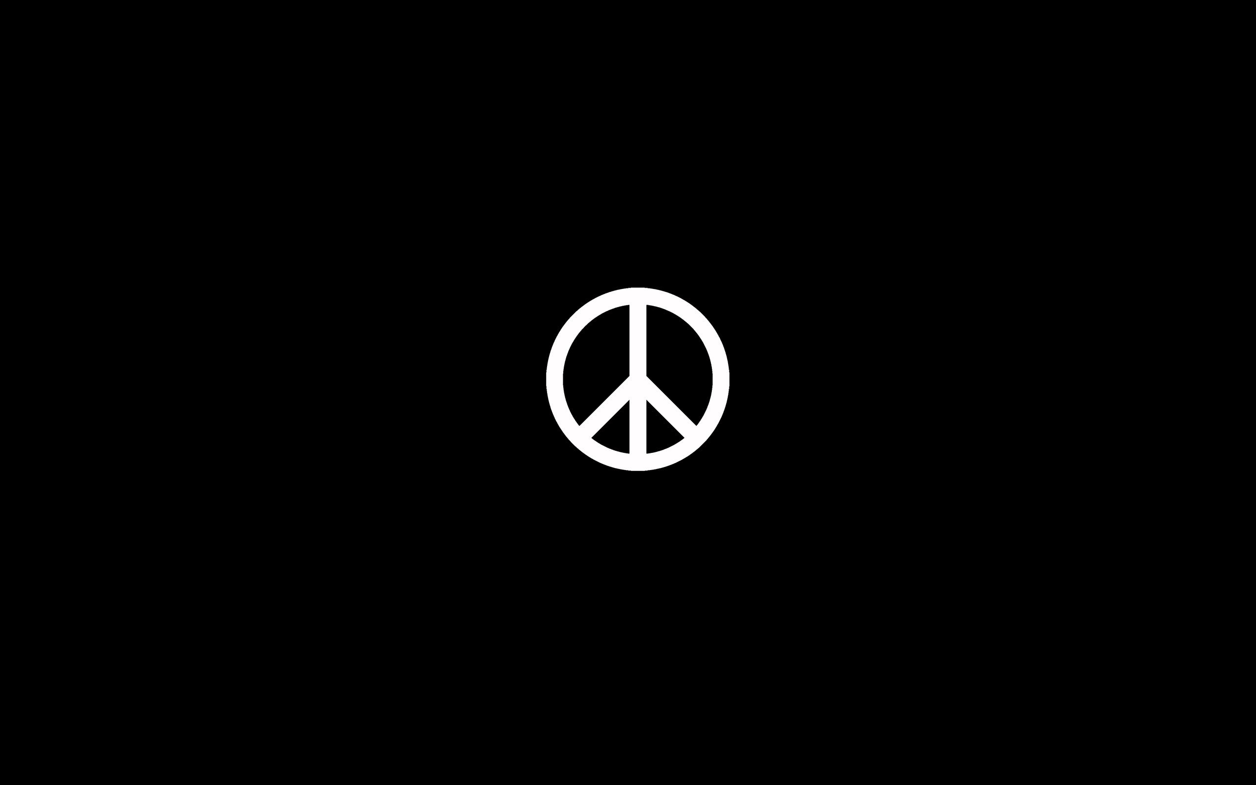 9 HD Peace Sign Wallpapers, Tranquility, 2560x1600 HD Desktop