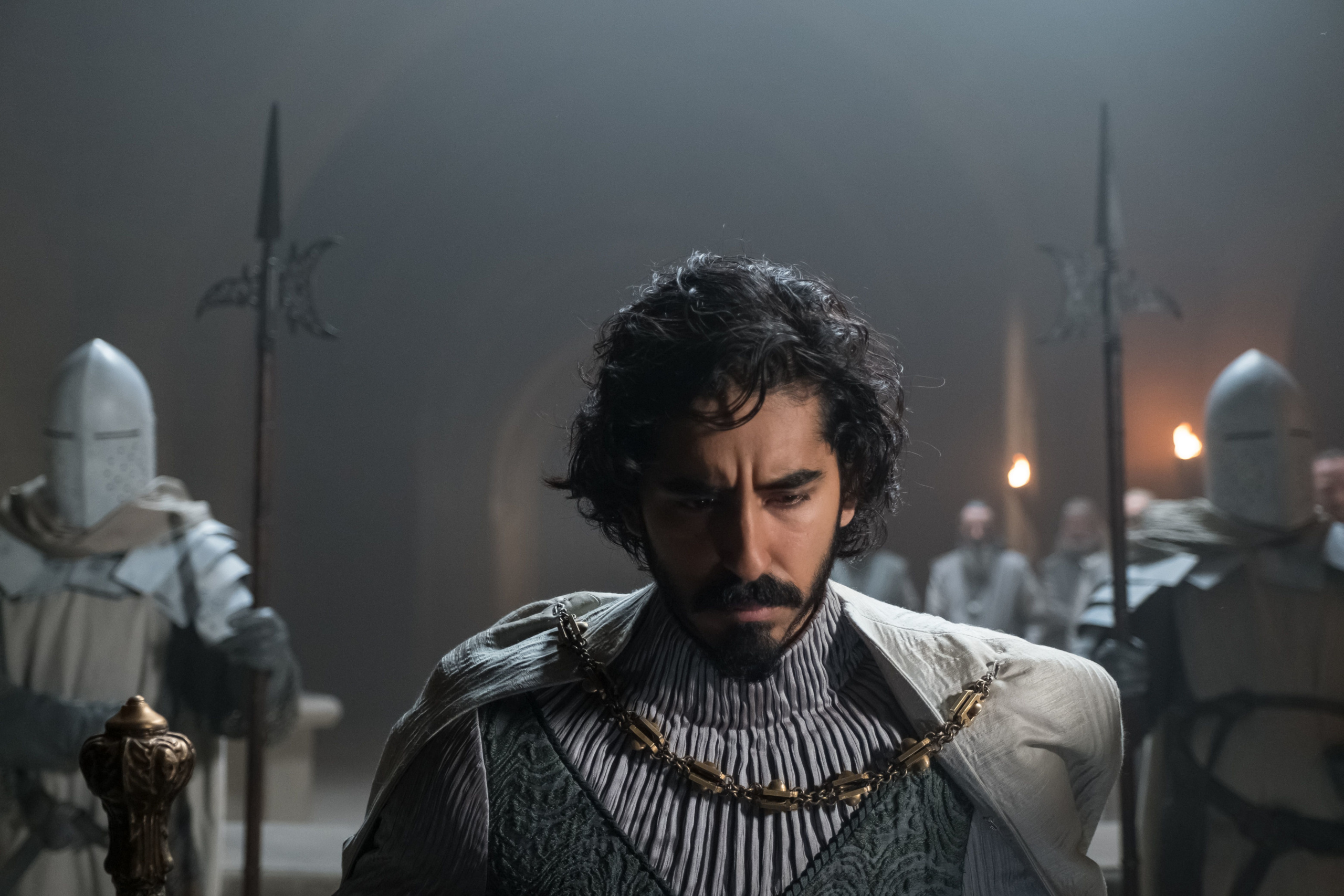 The Green Knight: Dev Patel as Gawain, who sets out on a journey to test his courage. 2560x1710 HD Background.