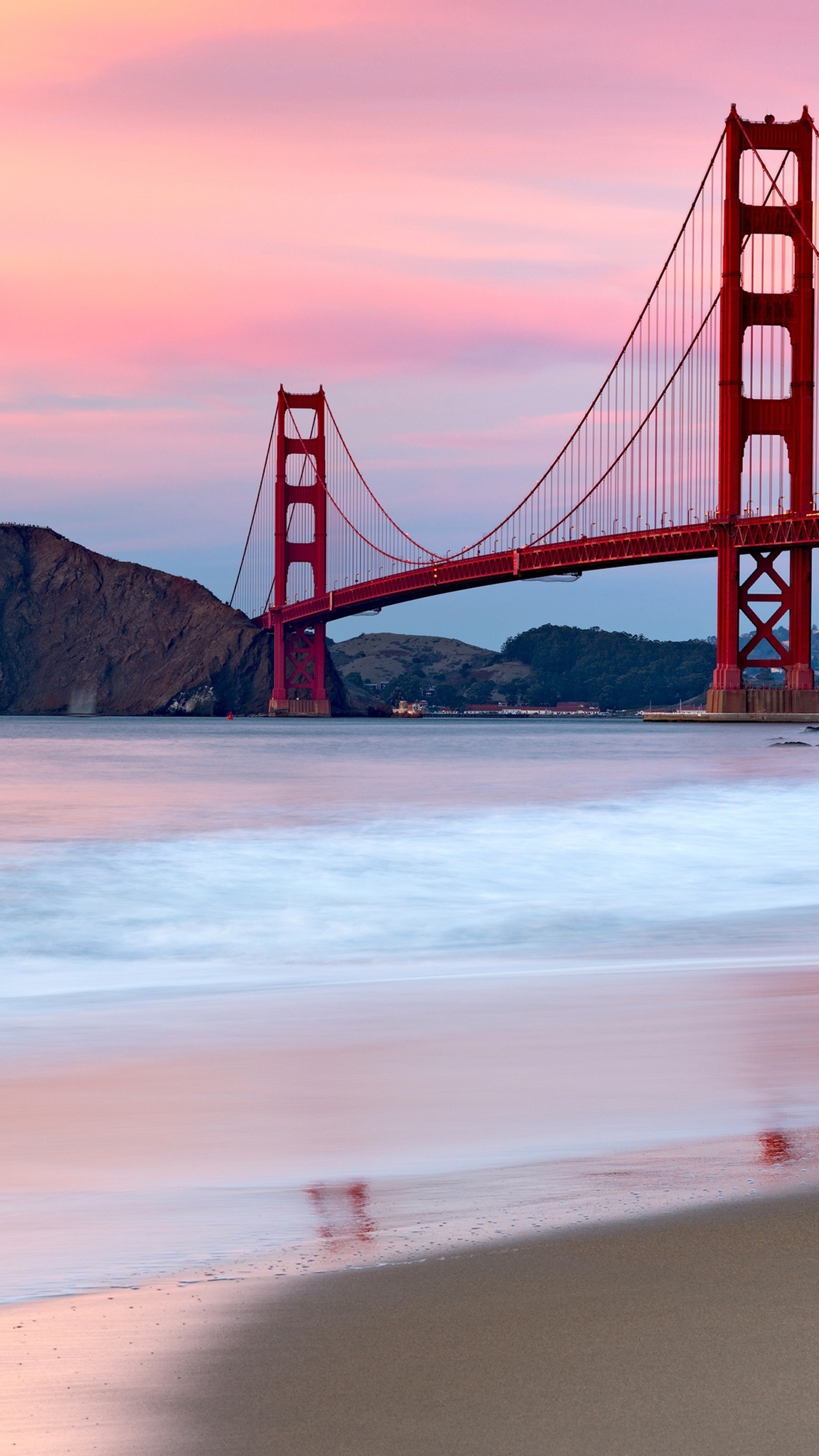 Golden Gate Bridge, San Francisco, Sony Xperia, HD, 2160x3840 4K Handy