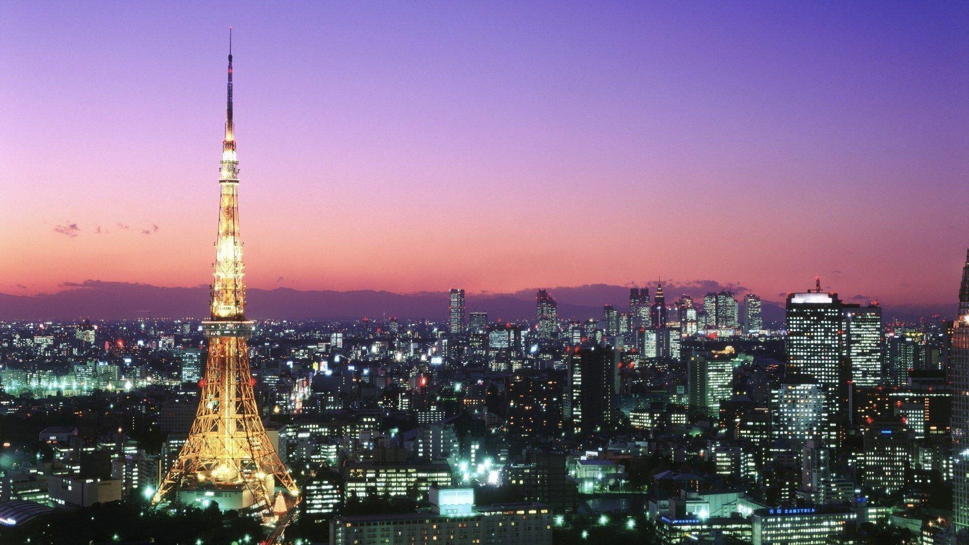 Tokyo Skyline, Japanese culture, Exquisite wallpapers, Modern metropolis, 1920x1080 Full HD Desktop