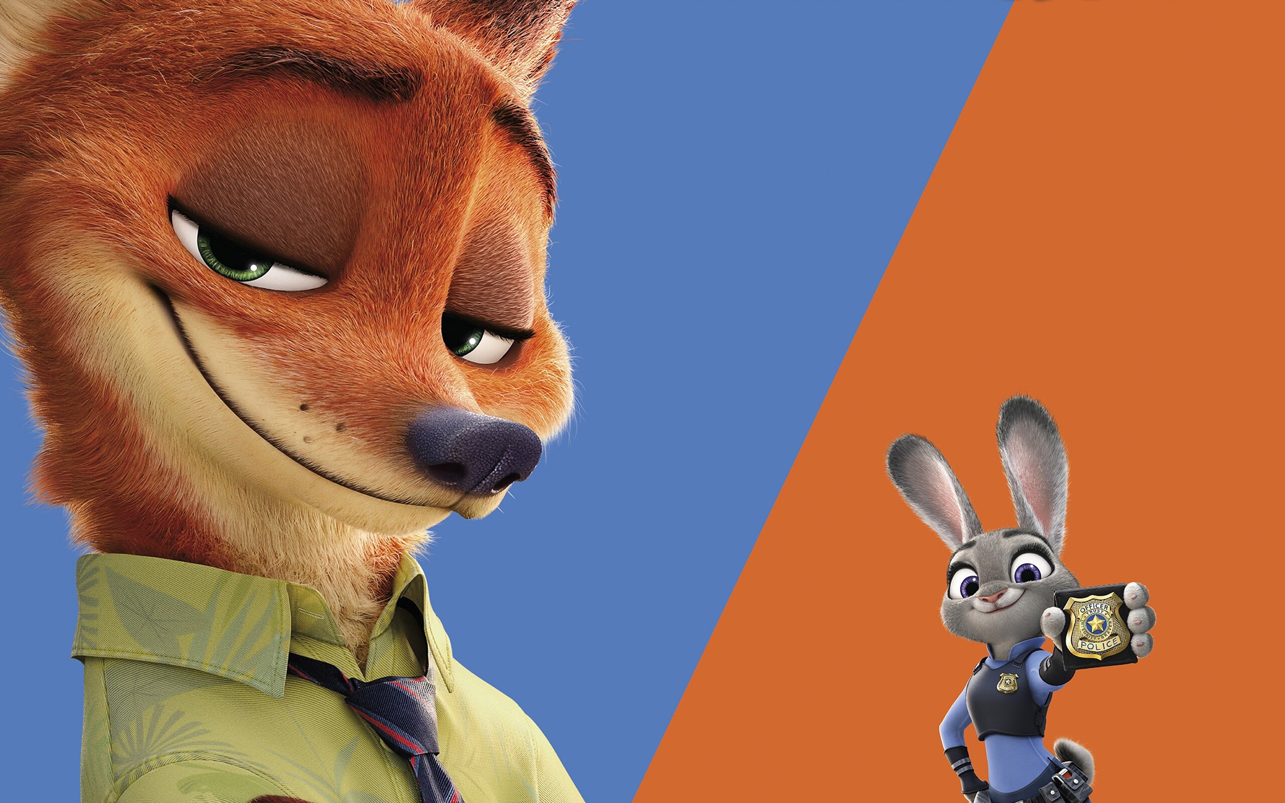 Zootopia: Received Best Animated Feature at the 89th Academy Awards. 2560x1600 HD Wallpaper.
