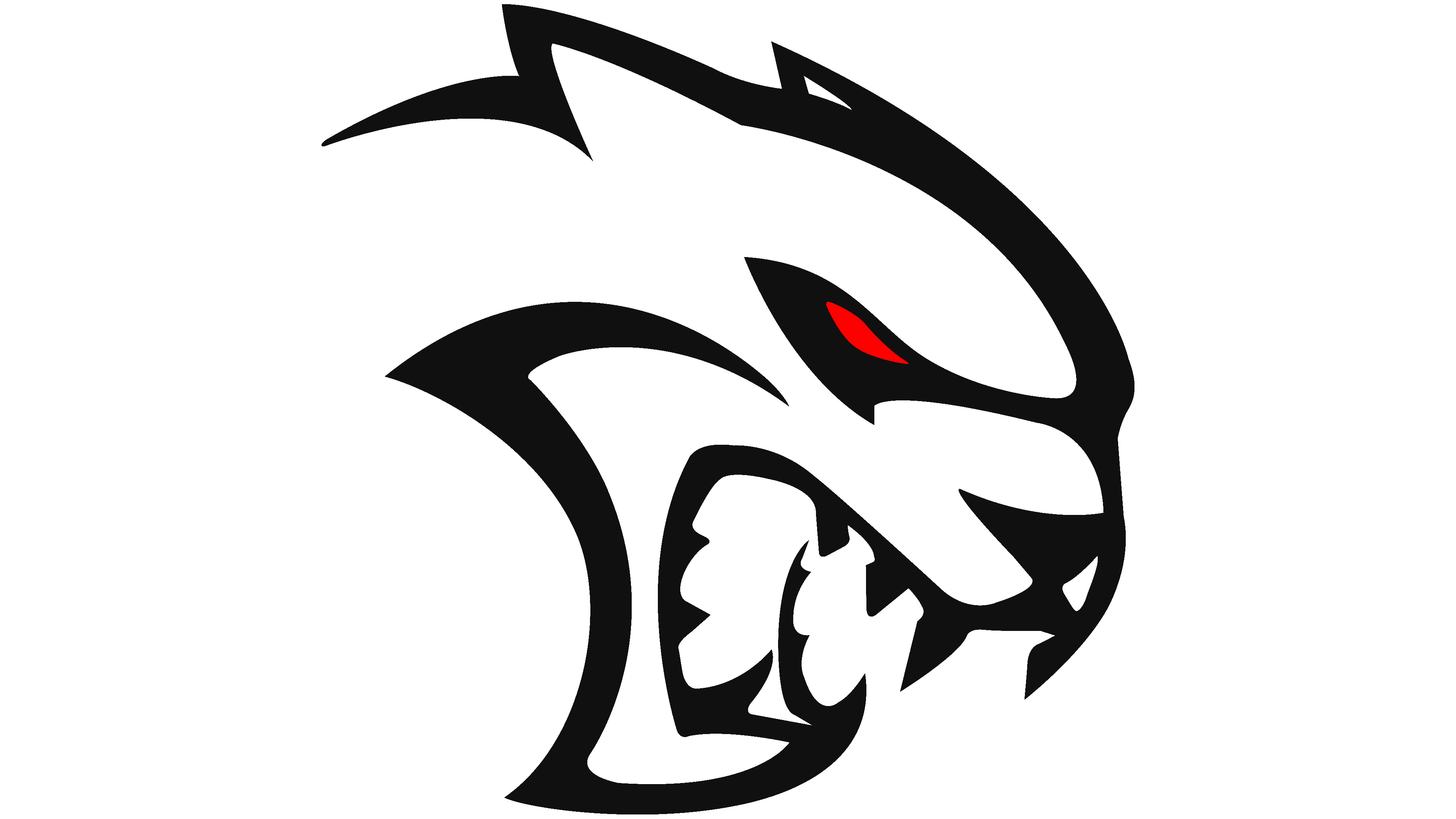 Dodge Hellcat Logo, Symbol Meaning, 3840x2160 4K Desktop