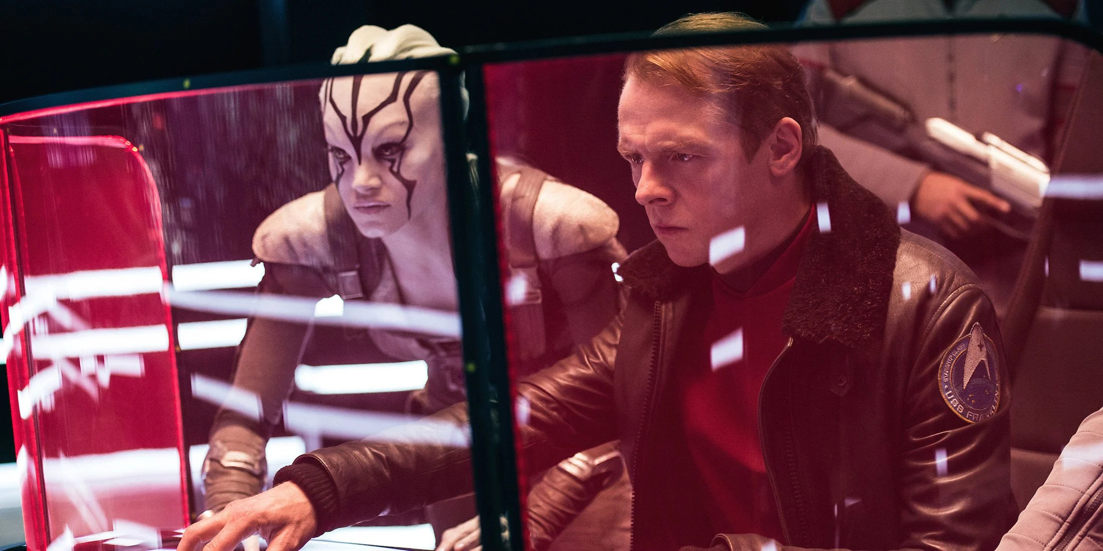 Simon Pegg, Star Trek 4, Excited, Director, 2200x1100 Dual Screen Desktop