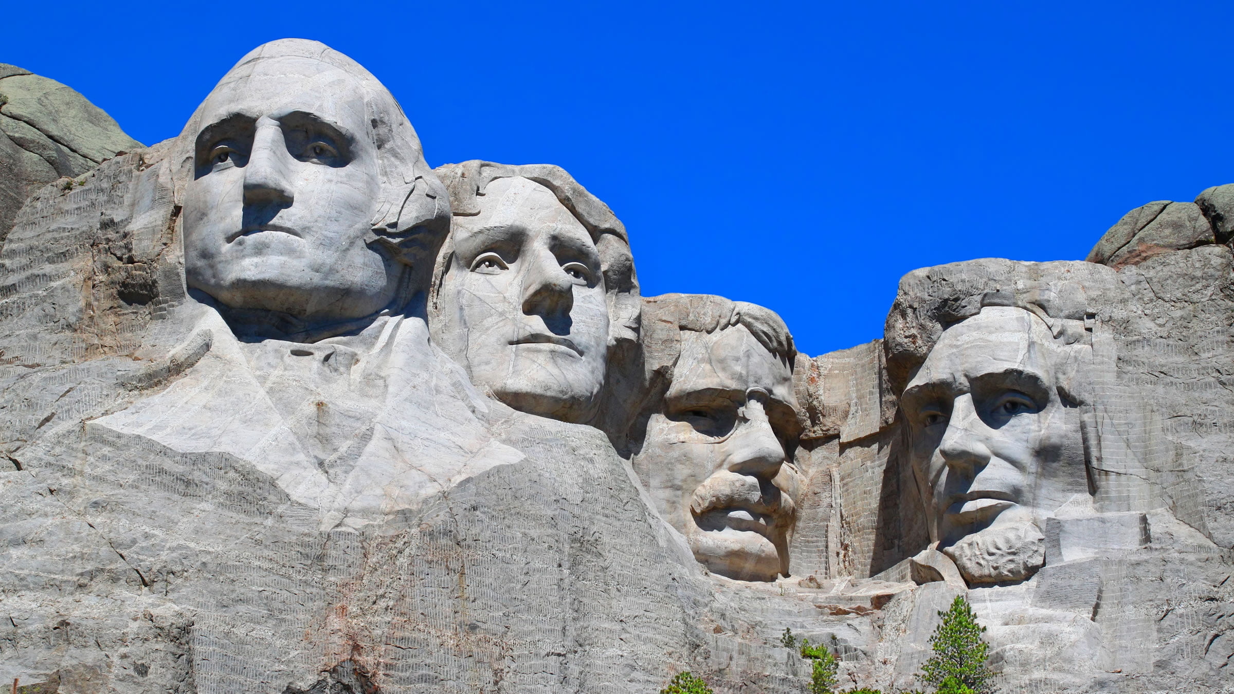 Mount Rushmore sight, South Dakota travel, American landmark, Patriotic icon, 2400x1350 HD Desktop