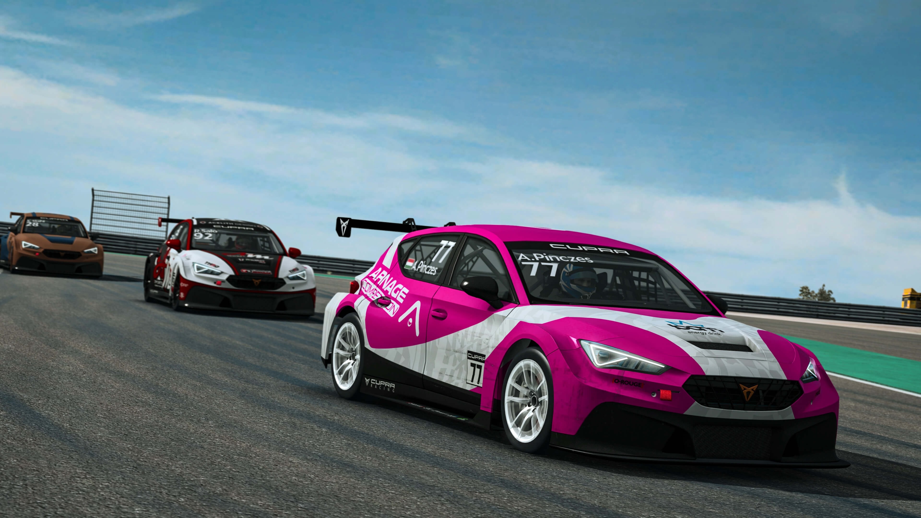 Auto Racing, cupra simracing series, 2021, overview, 3840x2160 4K Desktop