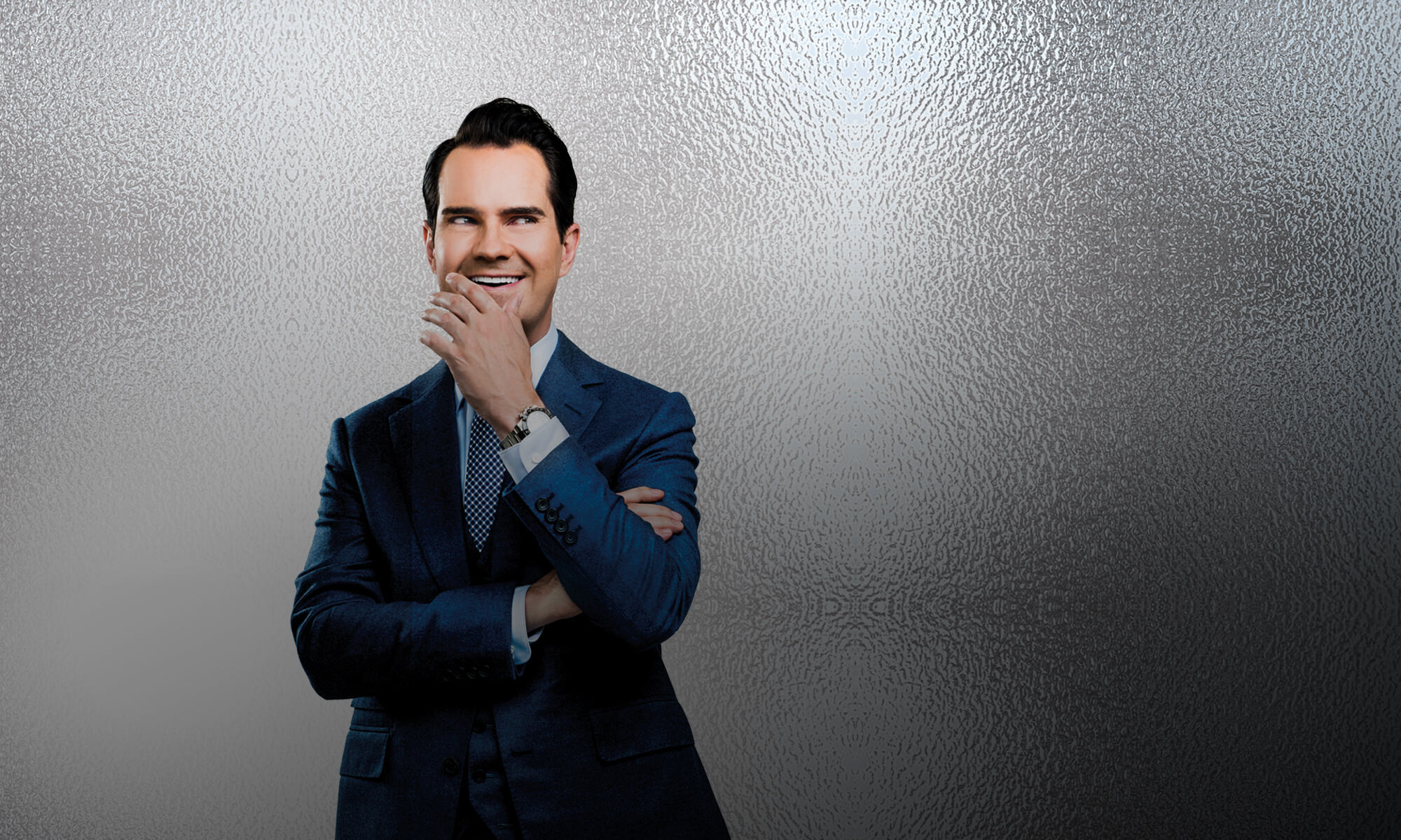 Jimmy Carr: Netflix stand-up show, His Dark Material, Brand-new special, Comedians of Britain. 2000x1200 HD Background.
