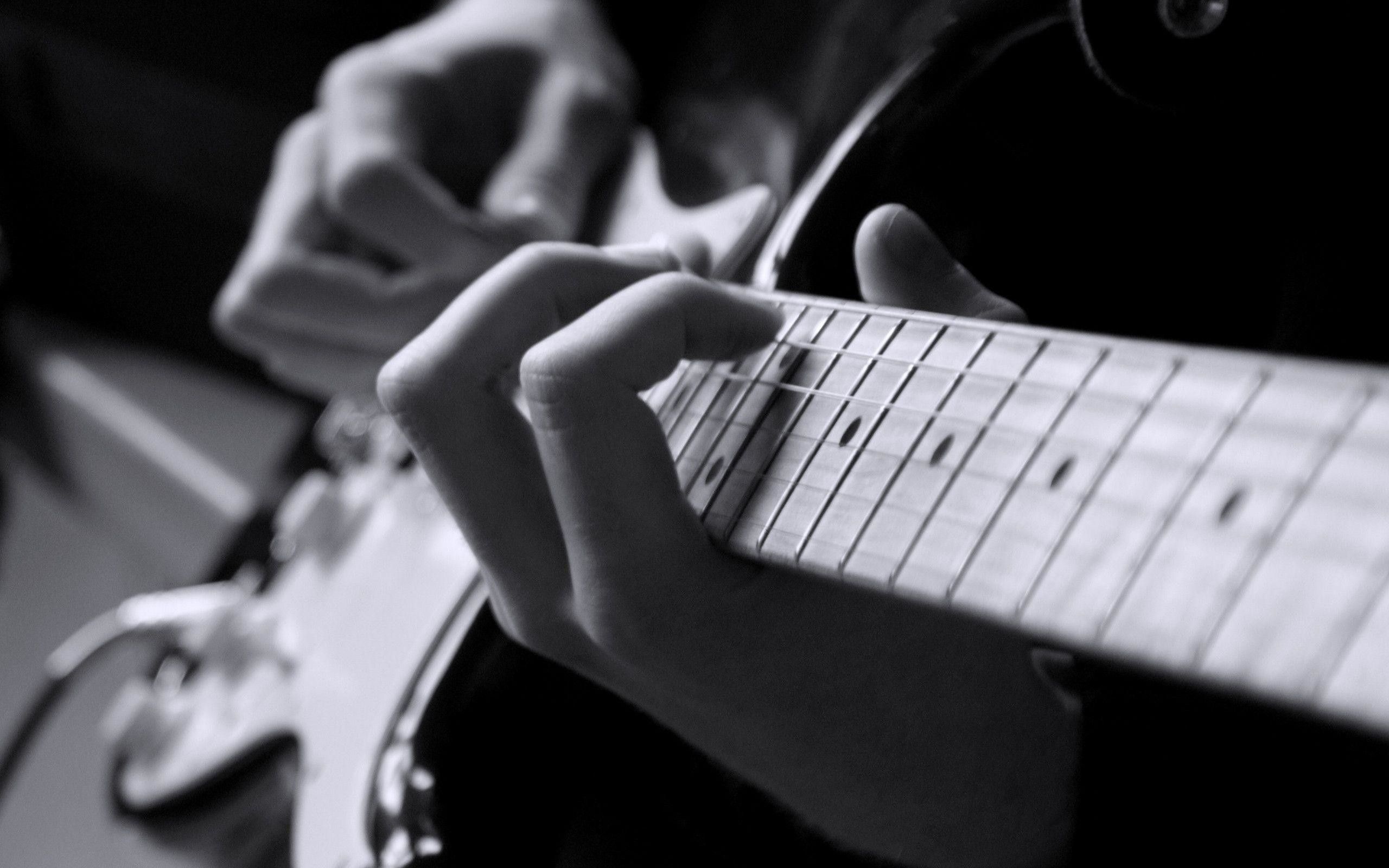 Guitar Player, Soundscapes of passion, Strumming mastery, Musical magic, 2560x1600 HD Desktop
