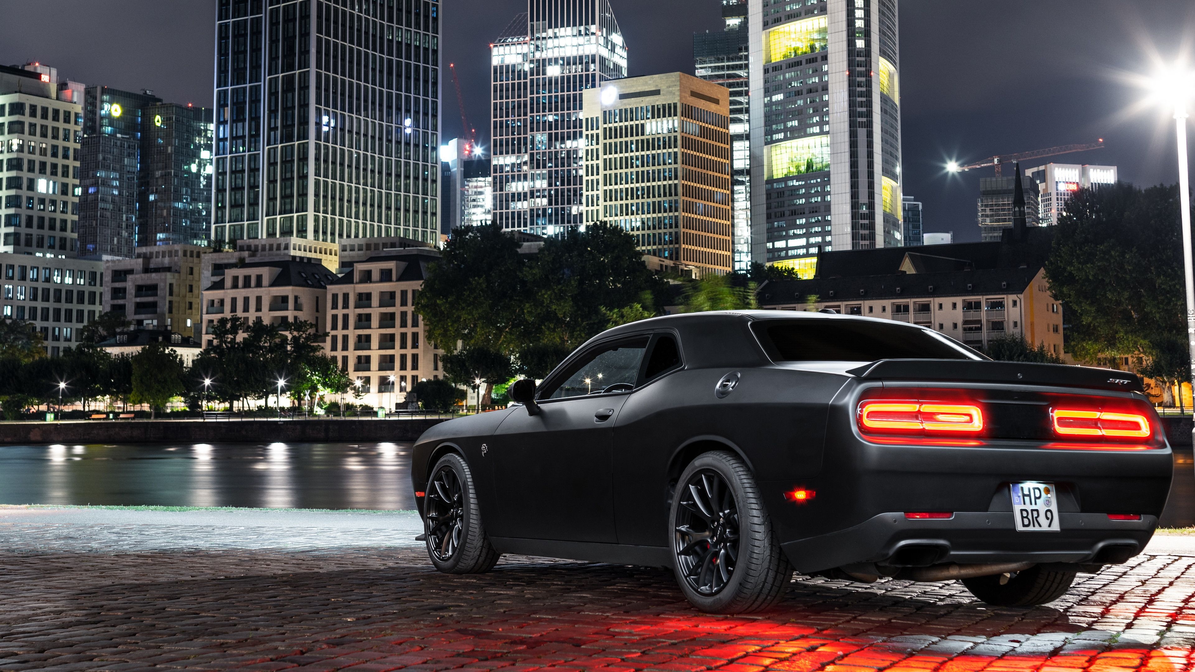 Dodge Challenger hellcat 4k, Unleash the beast, Unparalleled speed and power, Thrilling performance, 3840x2160 4K Desktop
