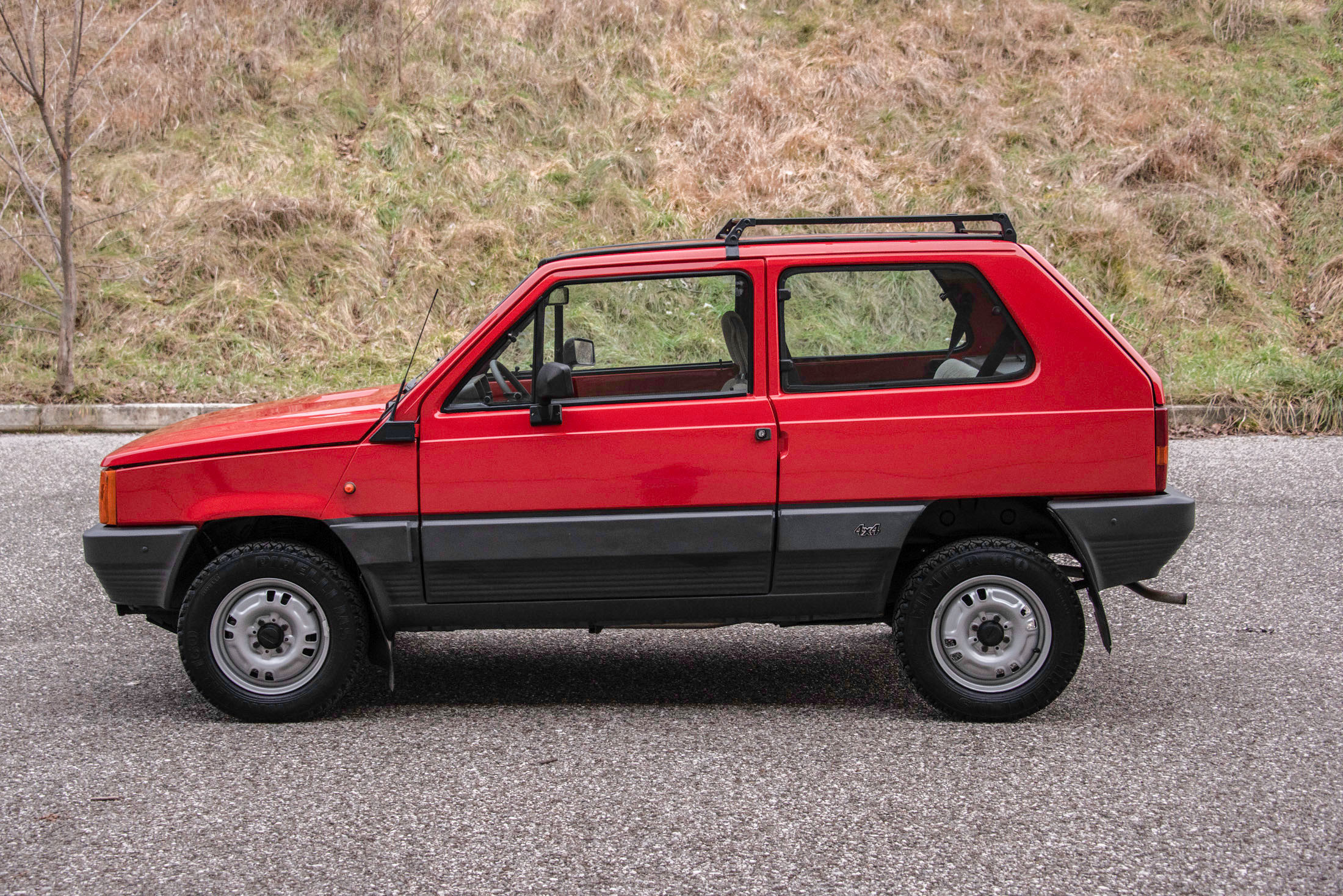Fiat Panda, Steyr Puch 1985, ASI gold plaque, Auto Depca Alto Adige, 2200x1470 HD Desktop