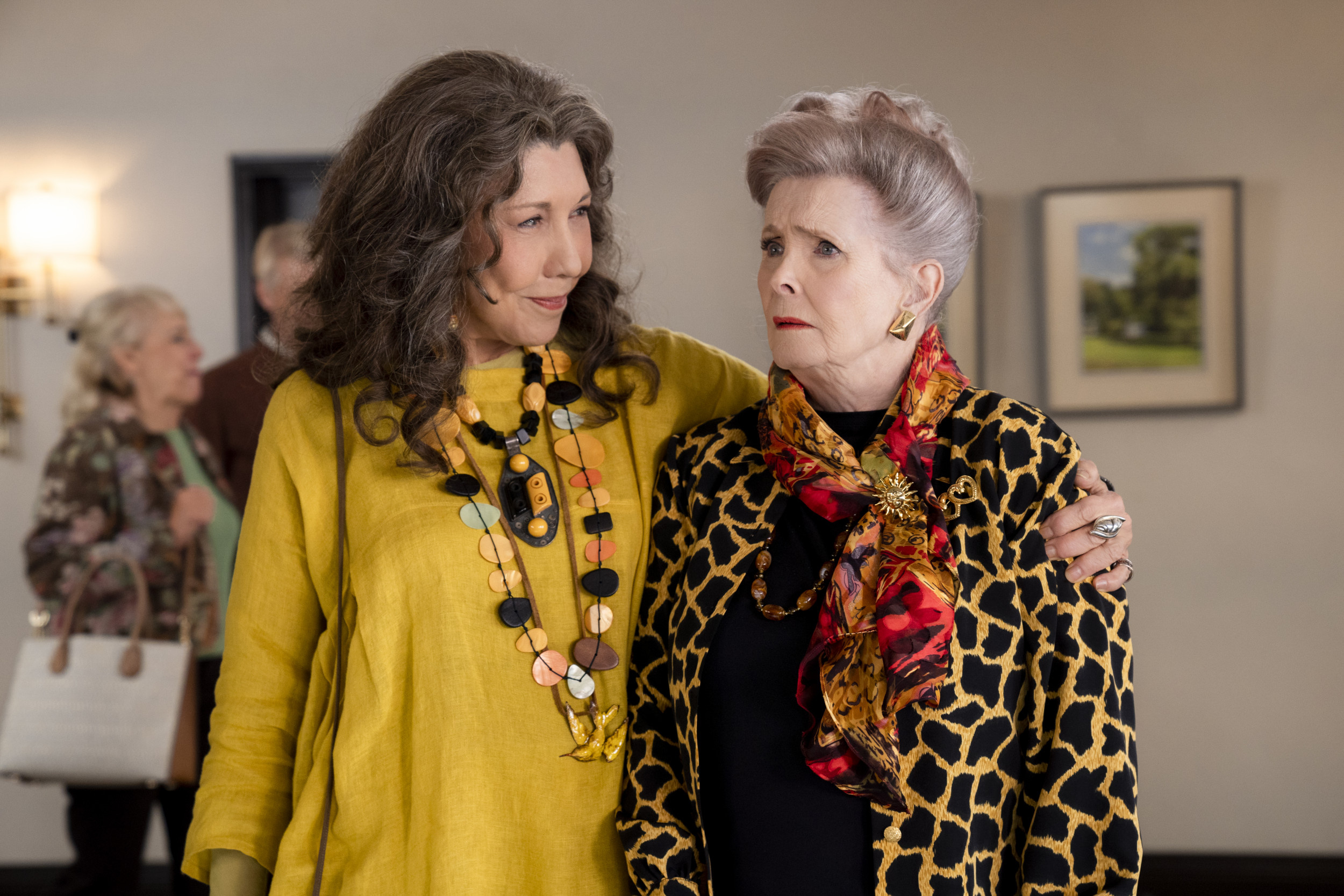 Grace and Frankie, Netflix, Exciting cast additions, Season 6 highlights, 2500x1670 HD Desktop
