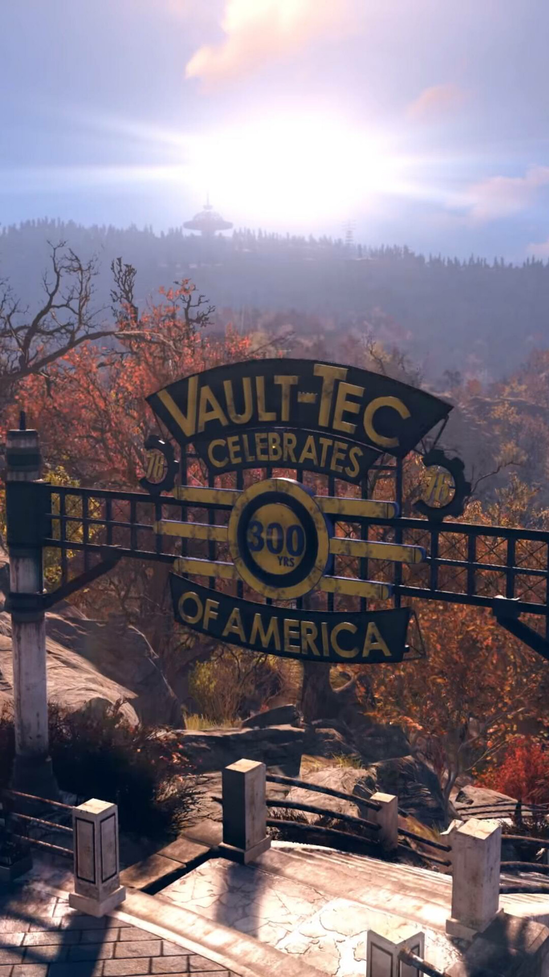 Fallout: 76, The first online multiplayer game in the franchise, Set in West Virginia. 1080x1920 Full HD Background.