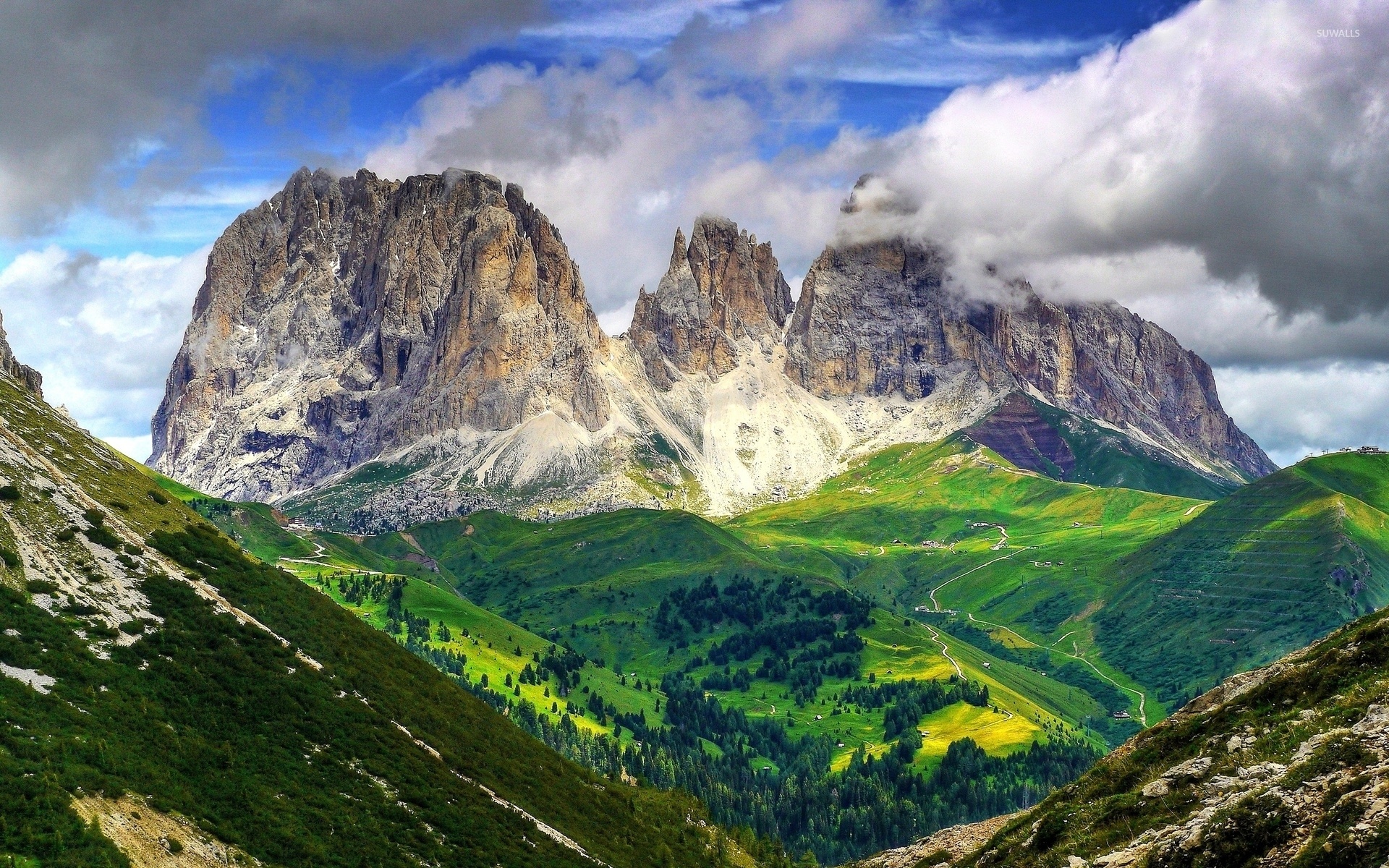 Dolomites wallpapers, Stunning backgrounds, Majestic peaks, Natural beauty, 1920x1200 HD Desktop