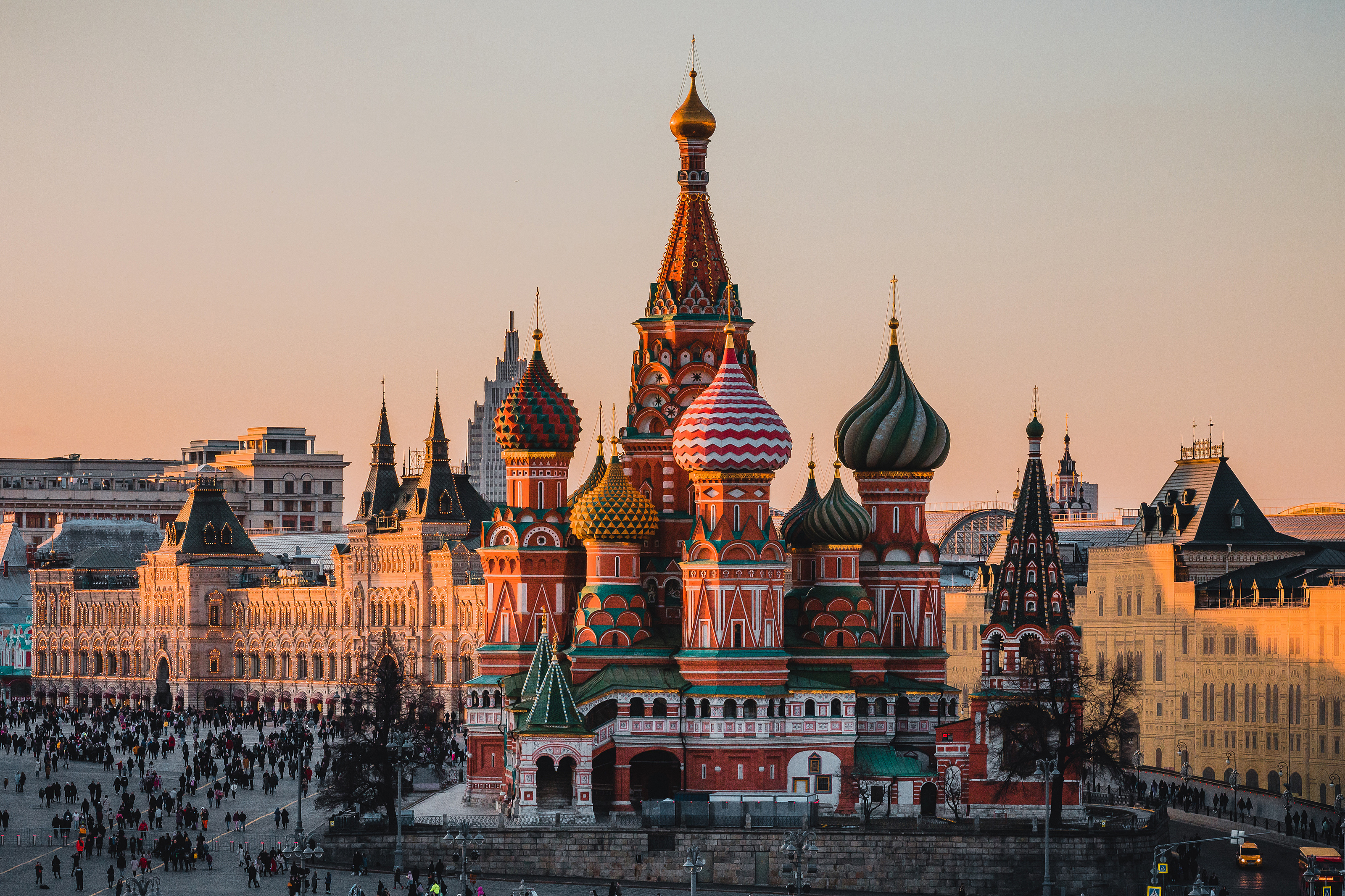 Saint Basil's, Travels, Famous Russian landmark, 3200x2140 HD Desktop