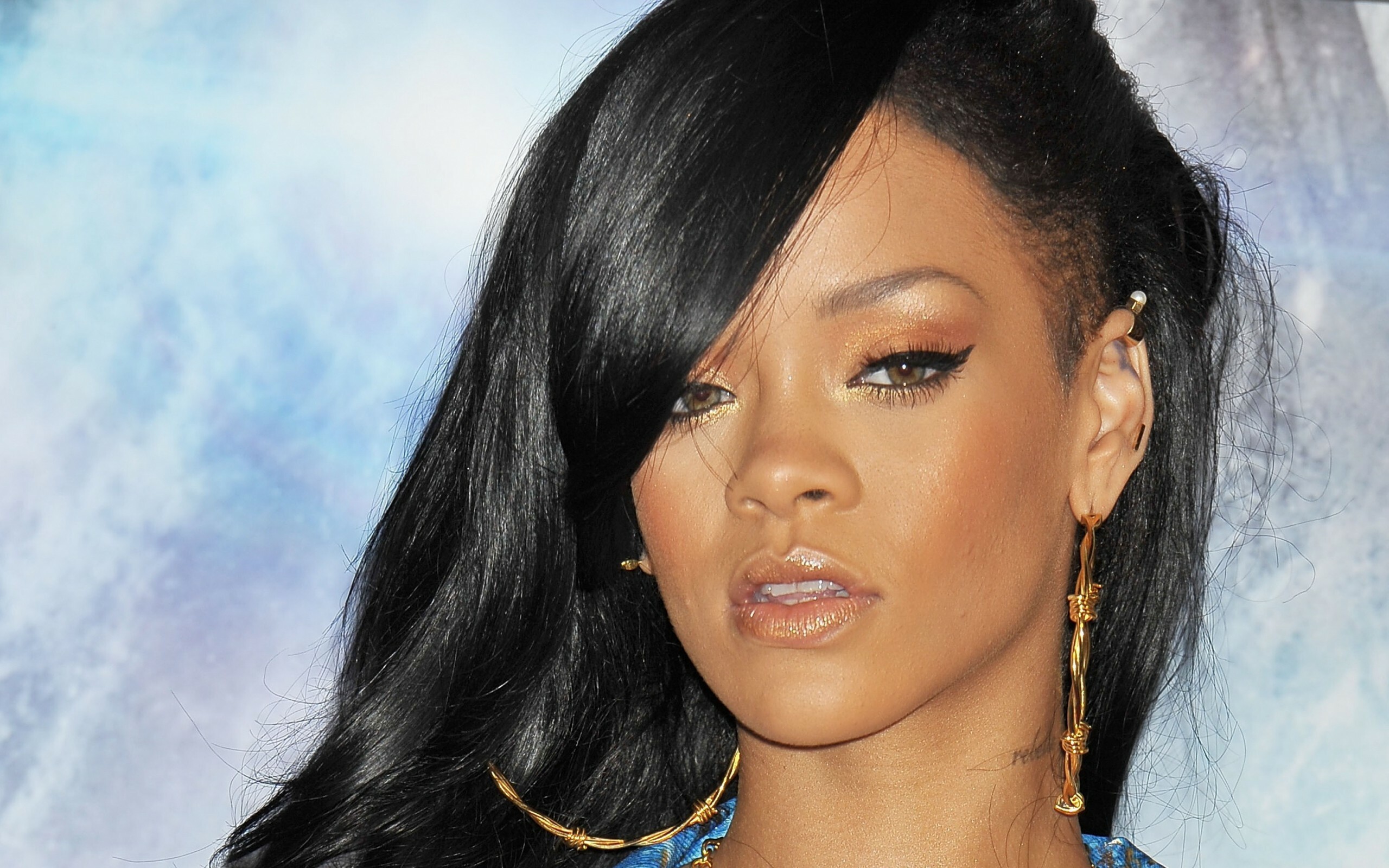 Rihanna: Singer, Ranked among the top ten highest-paid celebrities in 2012 and 2014, Forbes. 2560x1600 HD Wallpaper.