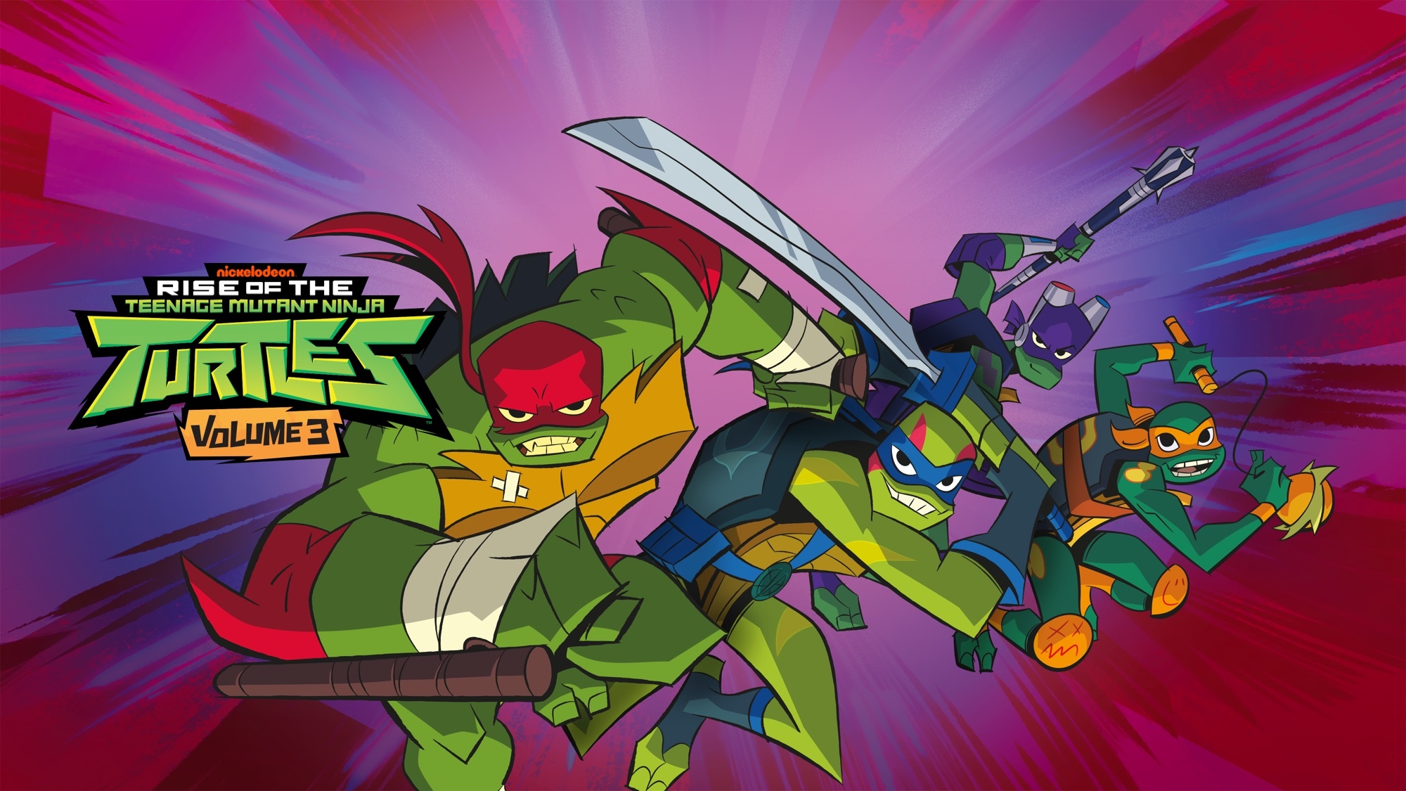 Rise of the Teenage Mutant Ninja Turtles wallpaper, HD background image, Action-packed animation, Exciting storyline, 2000x1130 HD Desktop