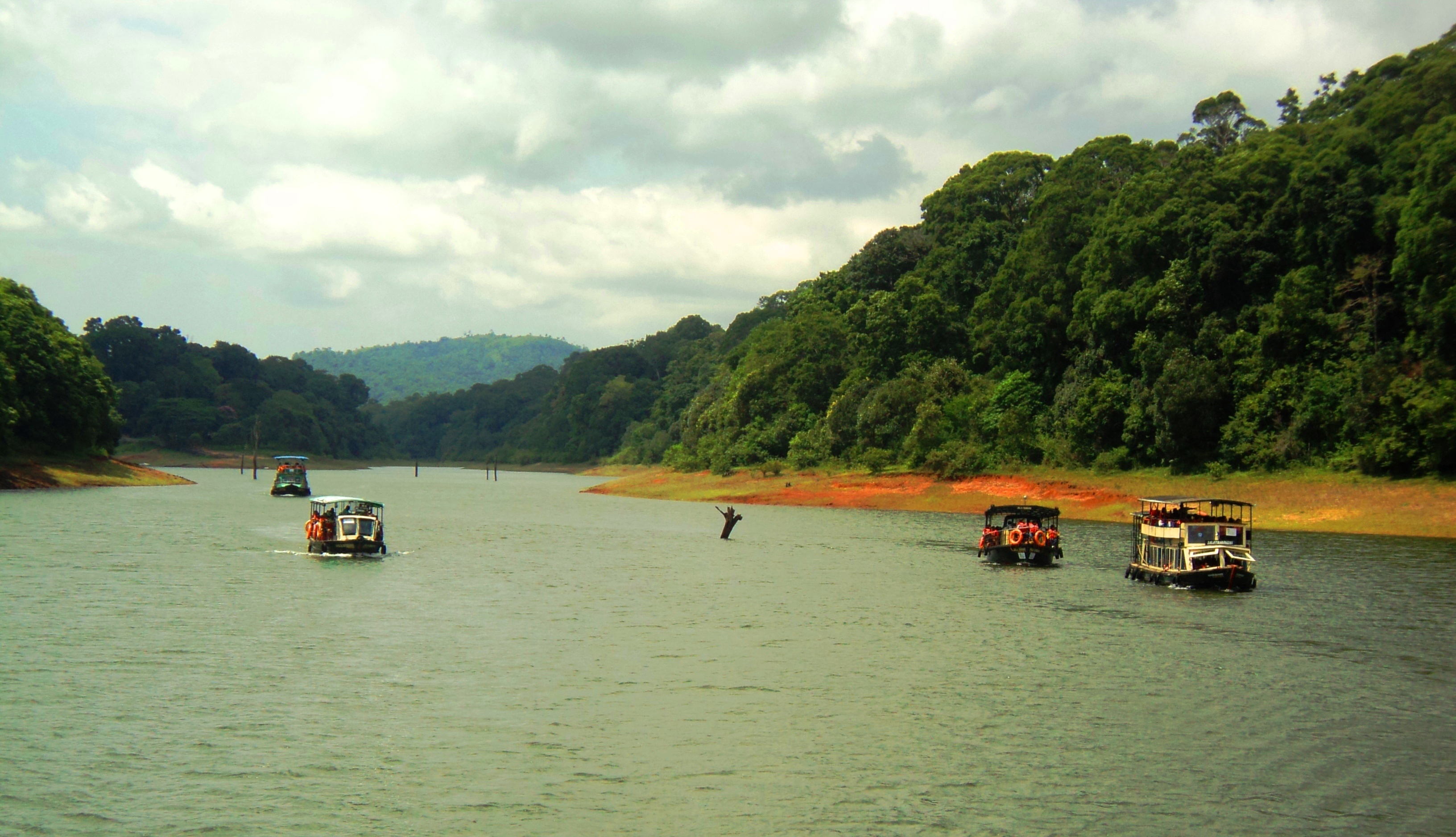 Thekkady's charm, Natural wonders, Captivating images, Nearby attractions, 3270x1880 HD Desktop