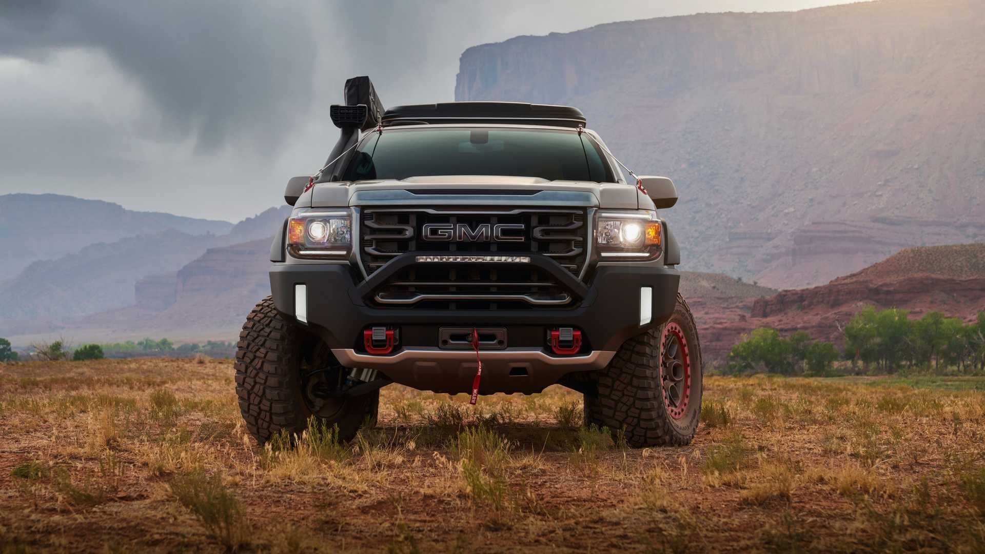 GMC Canyon, At4 Ovrlandx off-road concept, Adventure ready upgrades, 1920x1080 Full HD Desktop