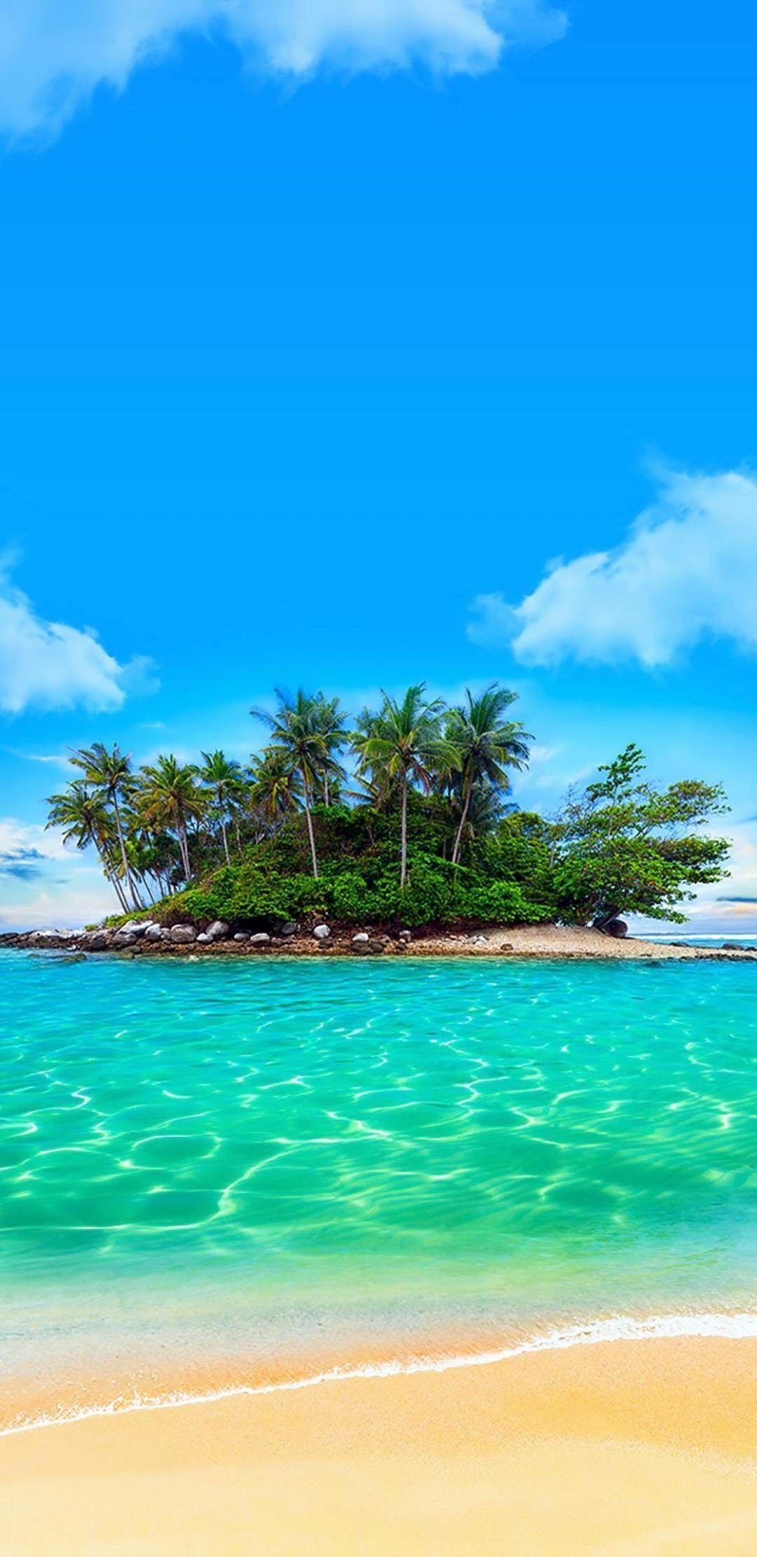 Island wallpapers, Tropical paradise, Exotic beauty, Desktop background, 1080x2220 HD Phone