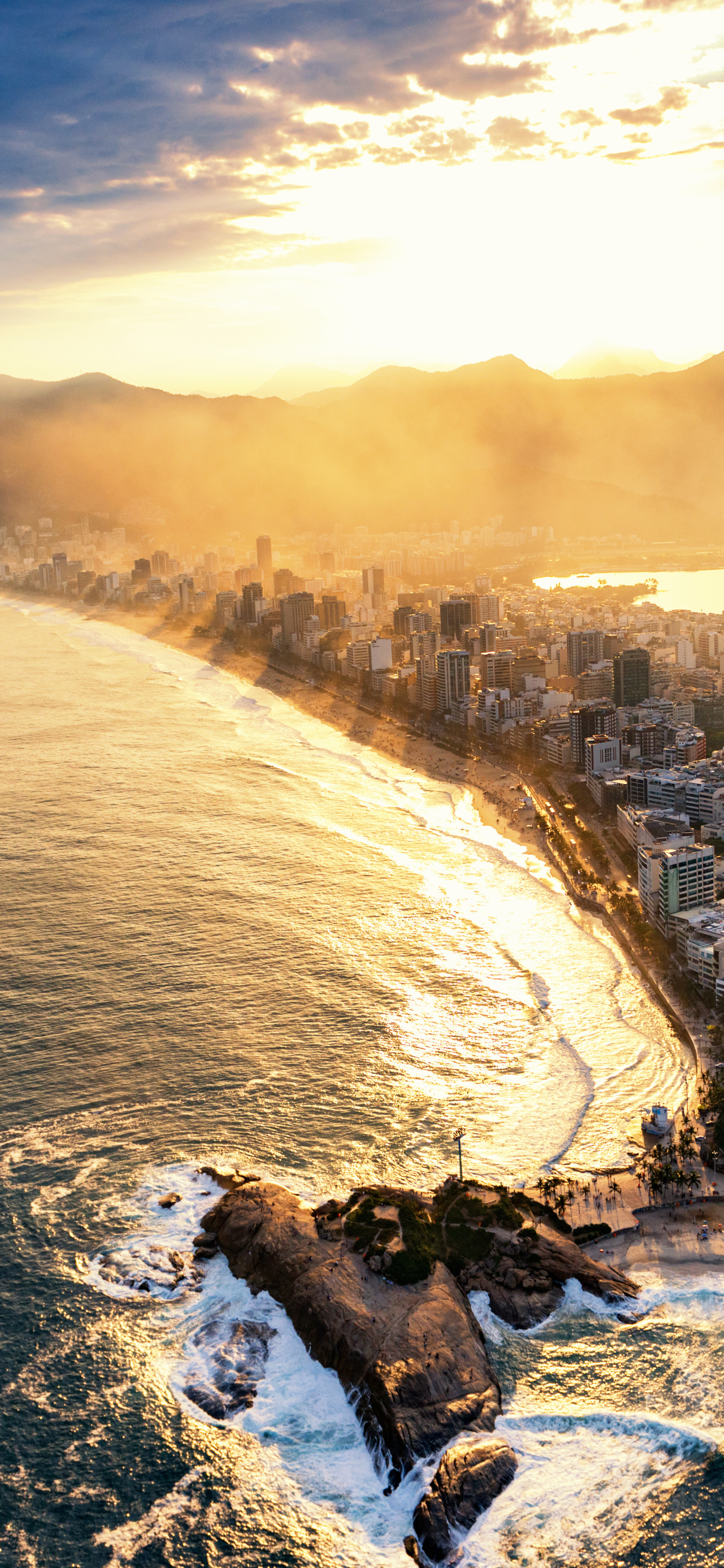 Vibrant Rio de Janeiro, Natural wonders, Iconic landmarks, Cultural diversity, 1440x3120 HD Phone