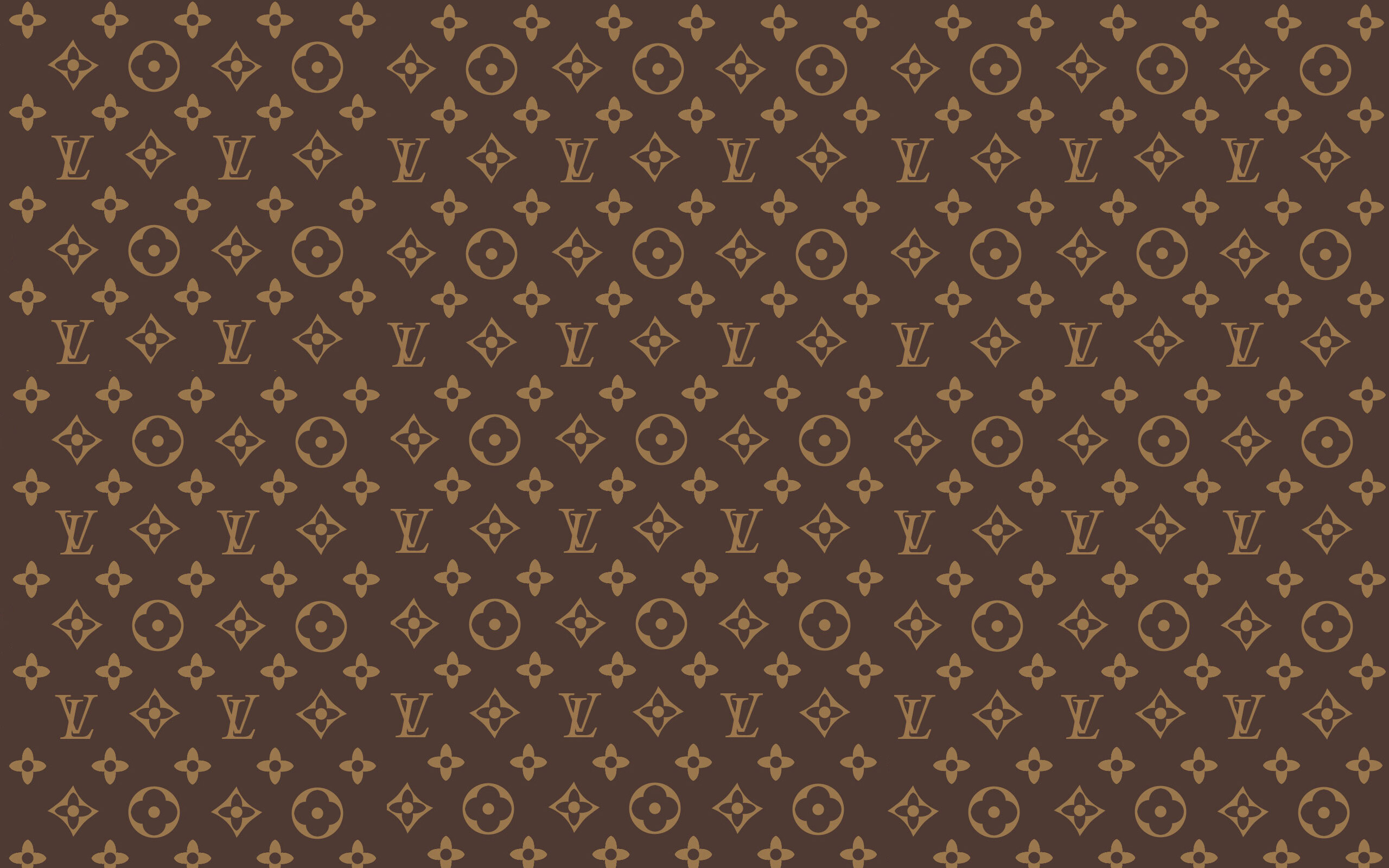 Louis Vuitton: The brand's monogrammed canvas is one of the most recognizable logos in the world. 2560x1600 HD Wallpaper.