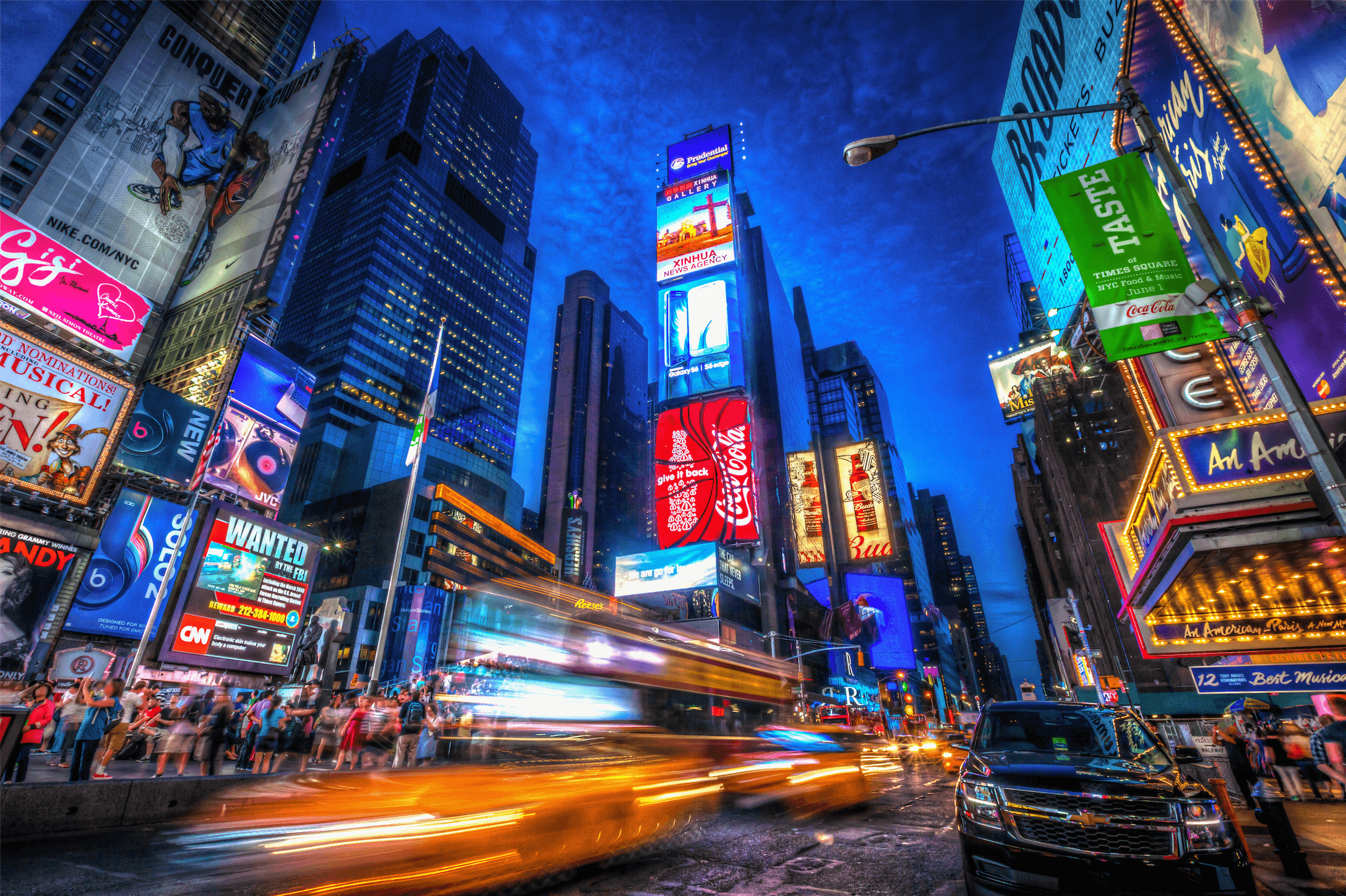 Times Square, Creative edit, Artistic interpretation, Urban masterpiece, 2180x1450 HD Desktop