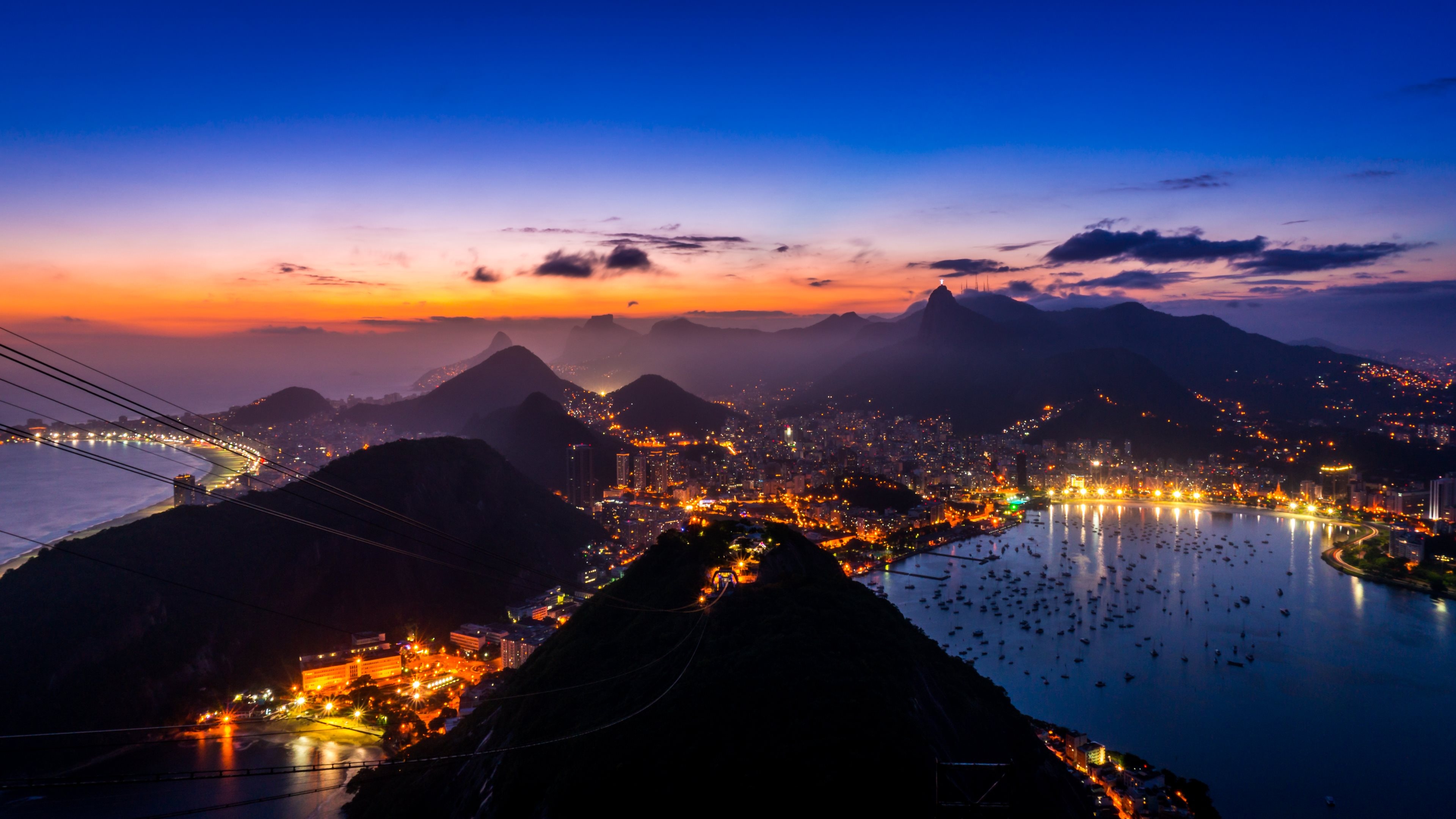 Greetings from Rio de Janeiro, HD wallpapers, 4K wallpapers,, 3840x2160 4K Desktop