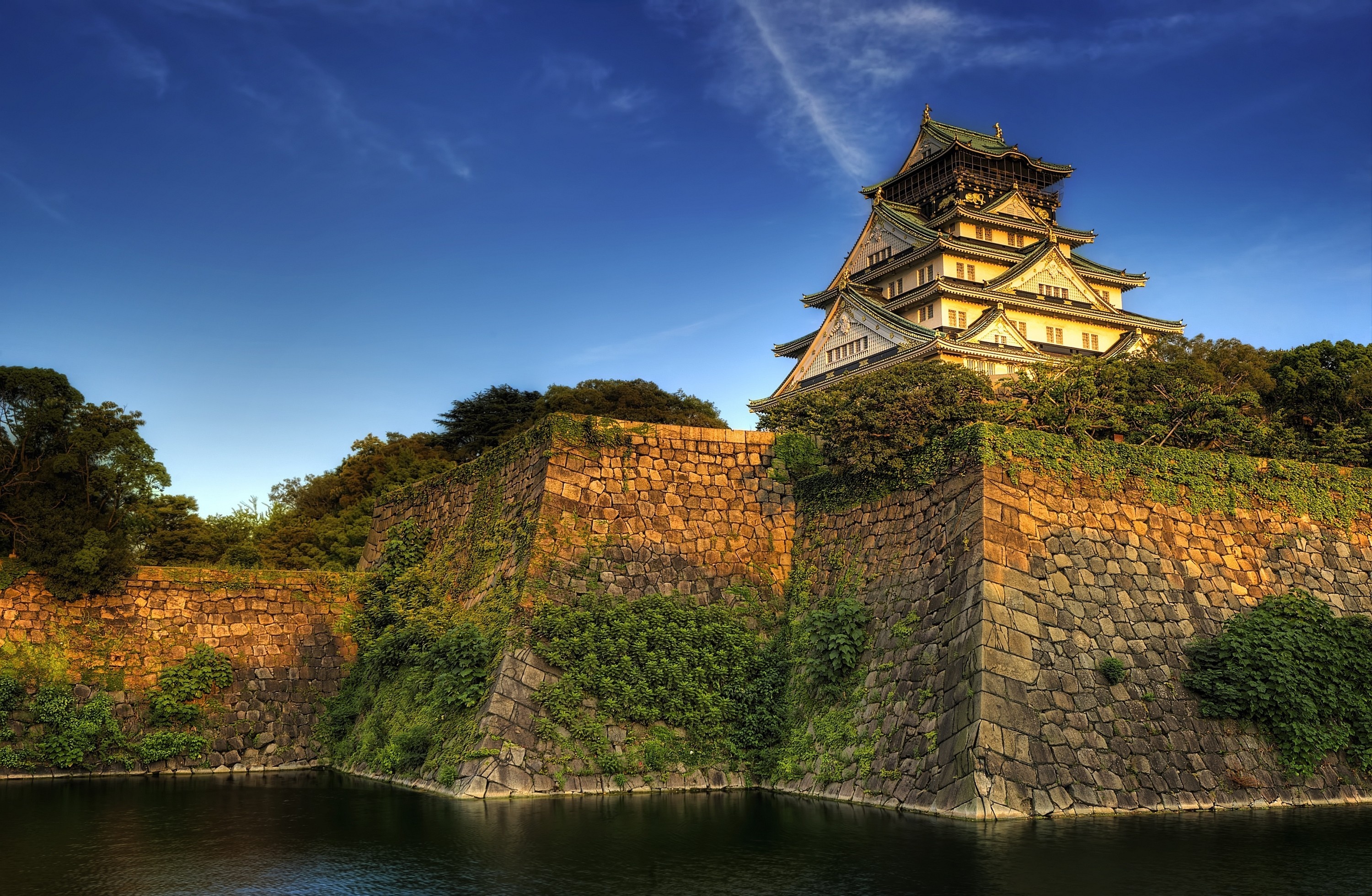 Osaka Castle, Travels, HD wallpaper, Stunning backdrop, 3000x1960 HD Desktop