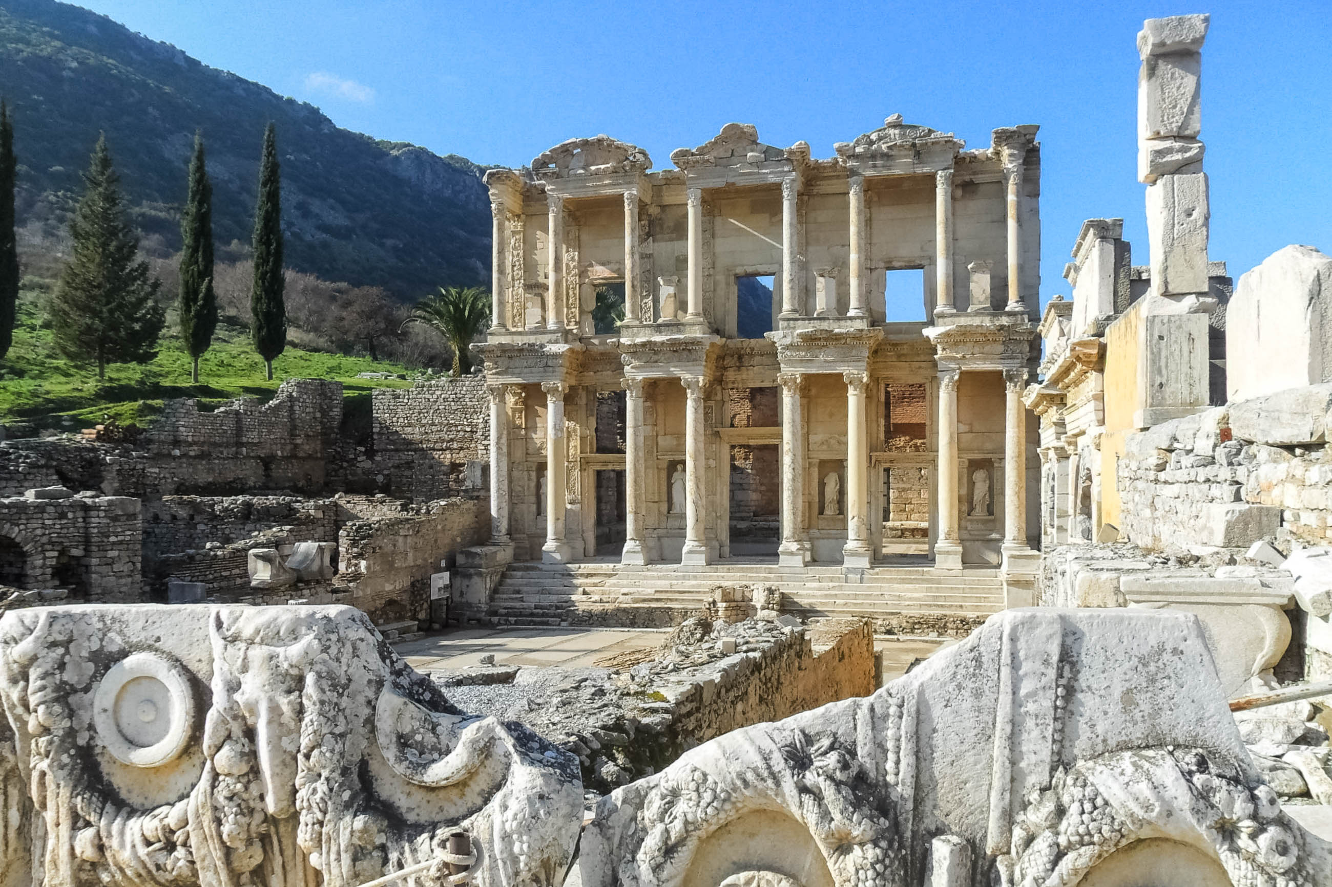 Ephesus, Turkish travel, Historic landmark, Cultural discovery, 2600x1740 HD Desktop