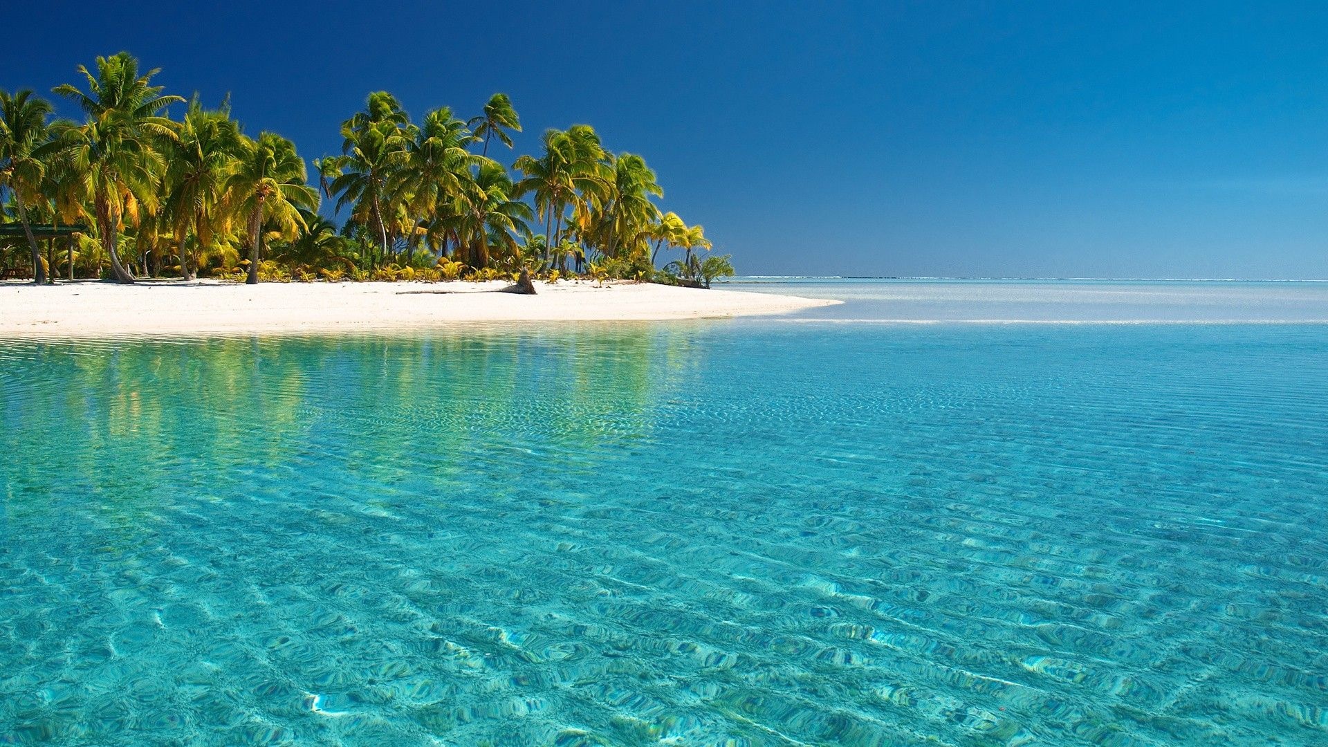 Clearwater Beach, Tropical island beach, Island wallpaper, Summer vibes, 1920x1080 Full HD Desktop