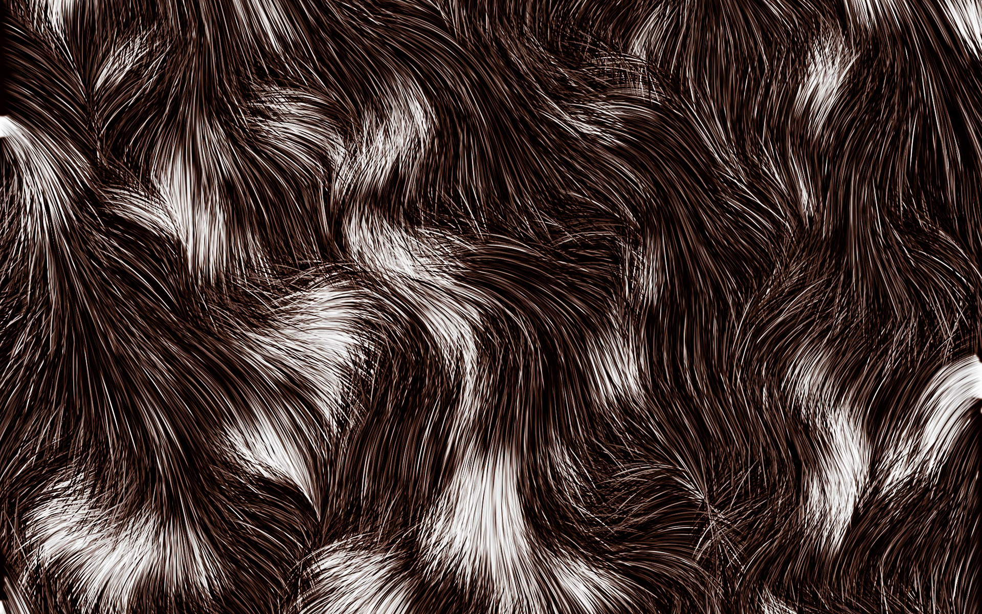 Wavy fur texture, Close-up view, Wool textures, Brown fur, 1920x1200 HD Desktop