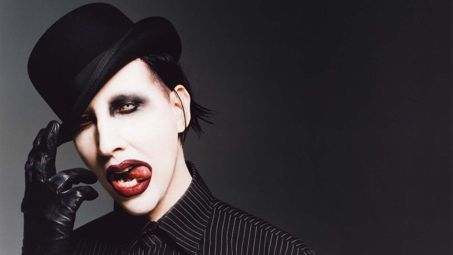 Marilyn Manson wallpaper, High-quality background, Gothic aesthetic, Dark rock vibes, 1920x1080 Full HD Desktop